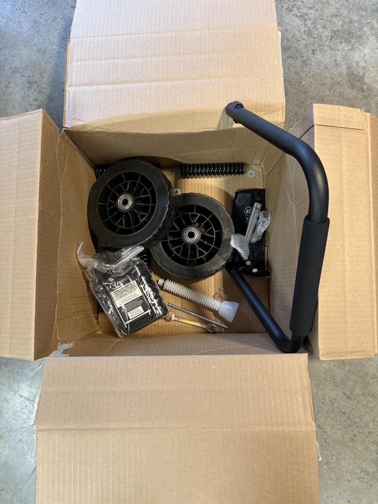 Westinghouse Outdoor Power Equipment Portable Generator Wheel and Handle Kit for WGen2000 WGen3600v, WGen3600, and WGen3600DF customer photo 1