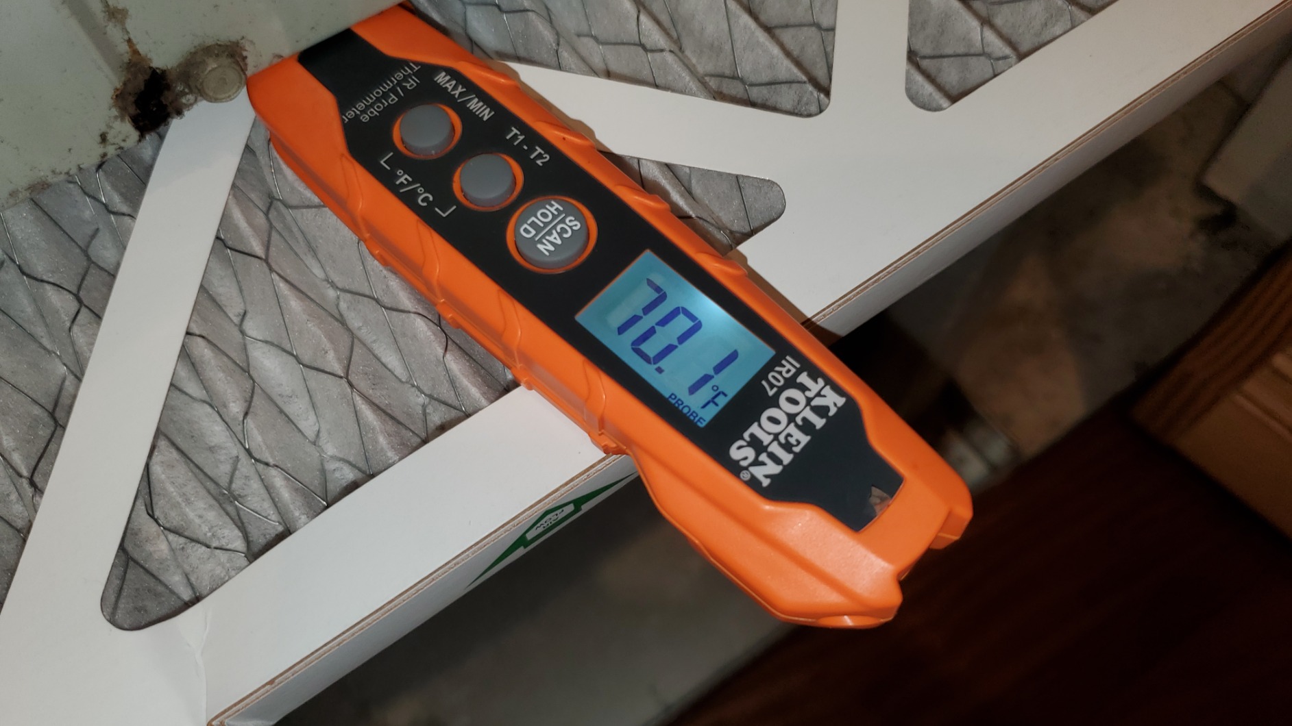 Klein Tools IR07 Dual Infrared (IR) and Probe Thermometer customer photo 1