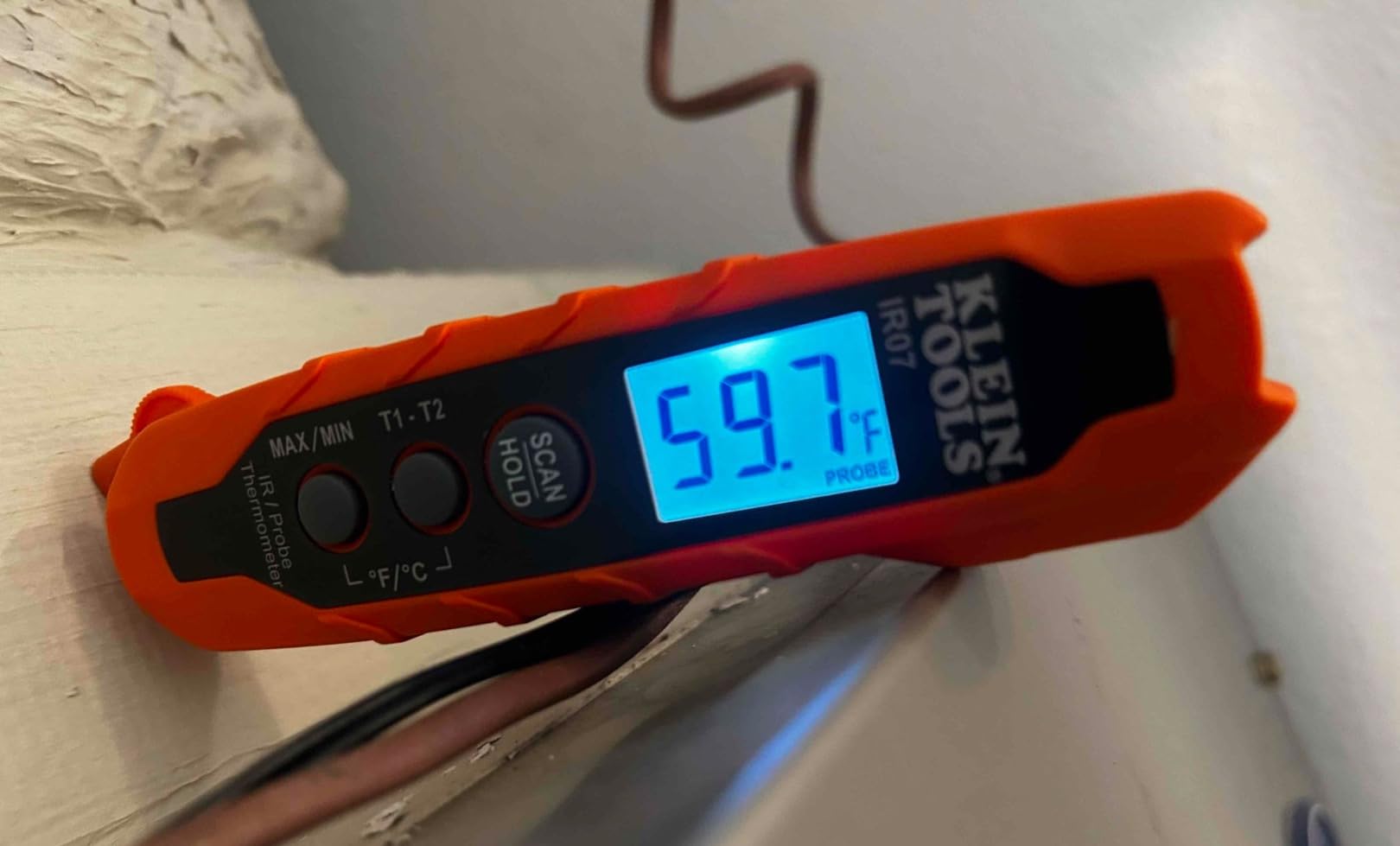 Klein Tools IR07 Dual Infrared (IR) and Probe Thermometer customer photo 2