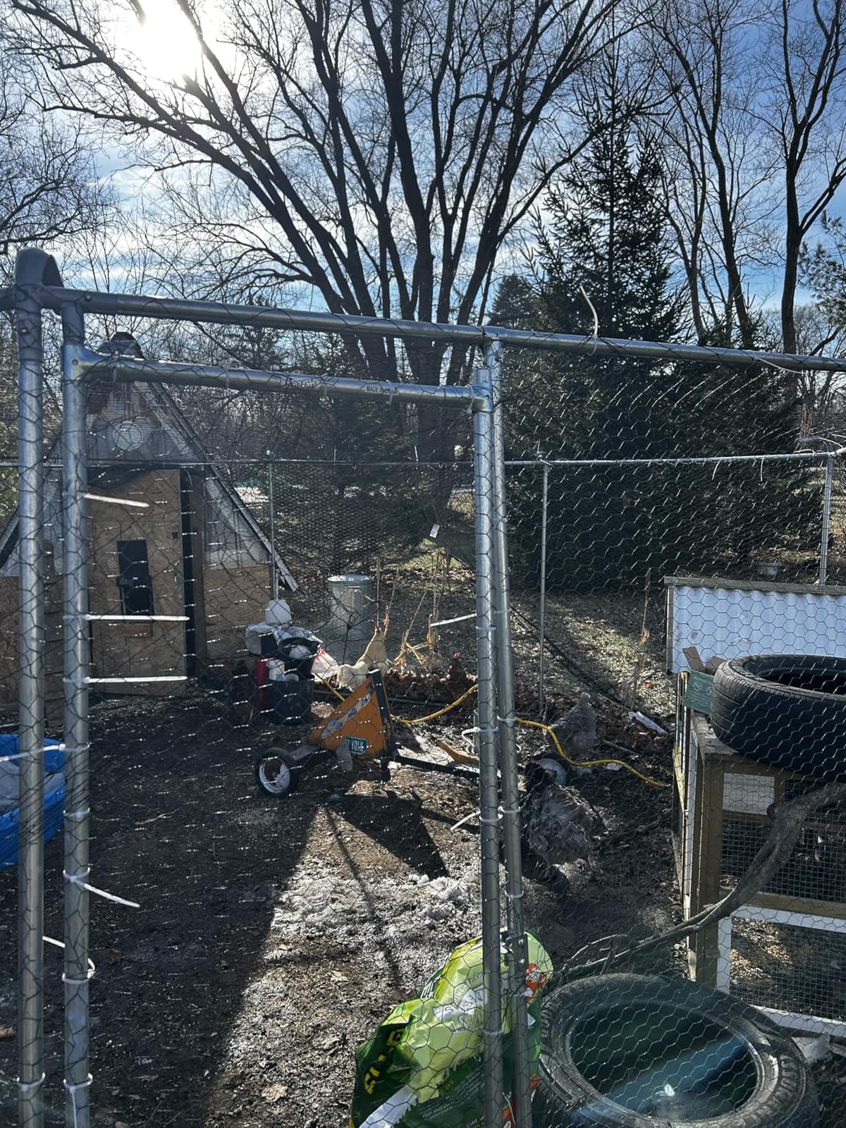 BSTPCOO Bird Netting for Chicken Coop, 25'x50' with 2.4
