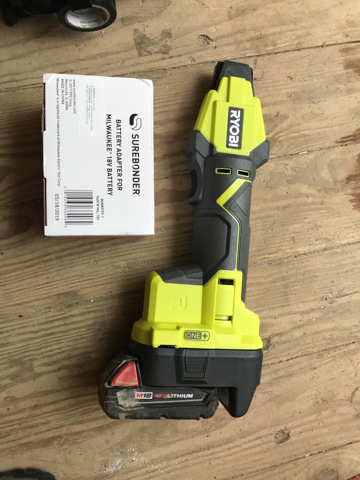 RYOBI ONEAND 18V Lithium-ION Cordless PEX TUBING CLAMP Tool Tool ONLY P660 customer photo 1