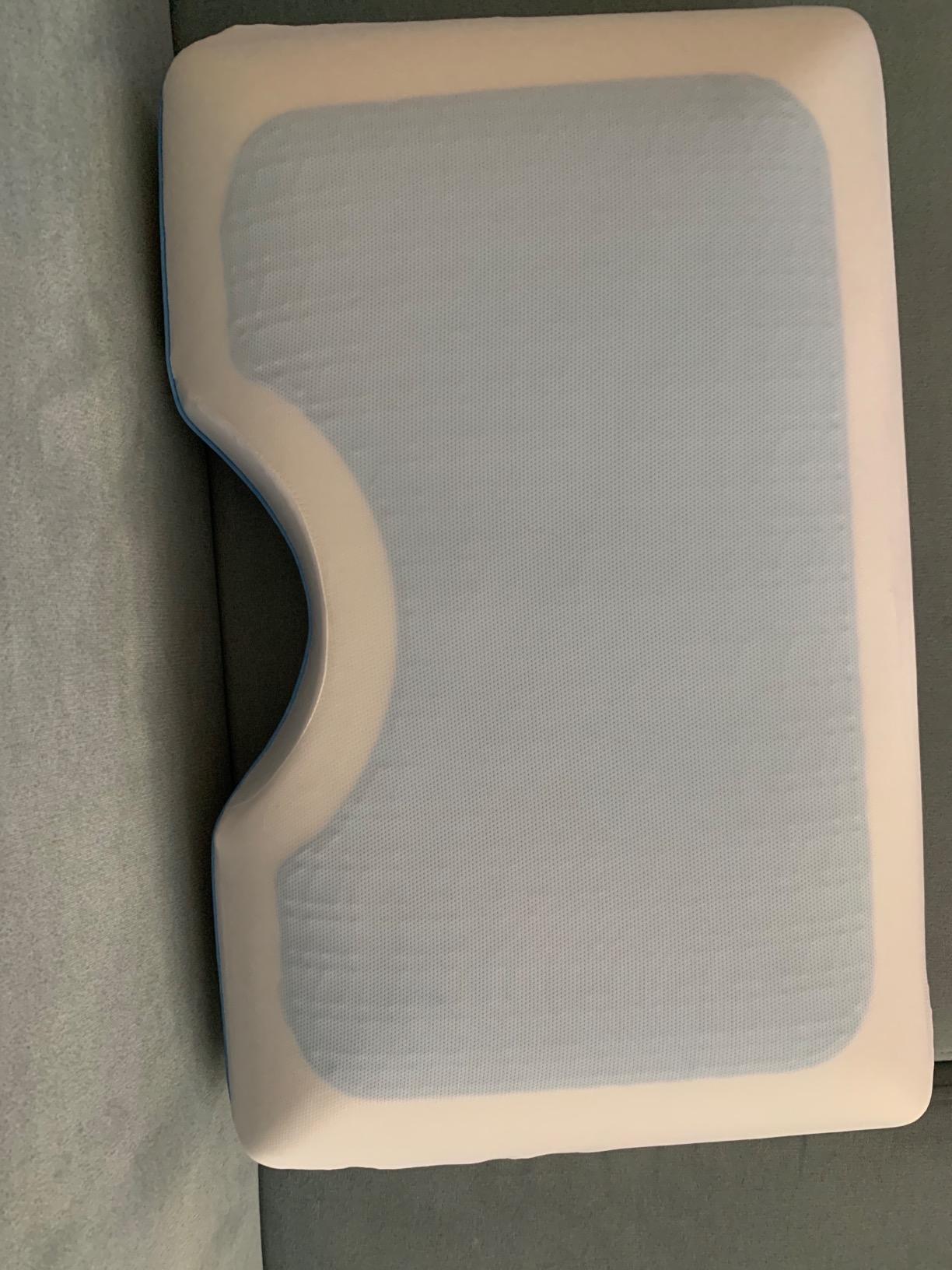 Side Sleeper Pillow - Bed Pillow - Cooling Pillow - My Skin Friendly Memory Foam Pillow - Pillow Cover Cervical Pillow Orthopedic Pillow Supports Posture Neck Bed Pillow Sleeping Pillow customer photo 2
