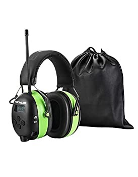 PROHEAR 033 Upgraded 5.4 Bluetooth Hearing Protection AM FM Radio Headphones, Noise Reduction Safety Earmuffs with Rechargeable 1500mAH Battery, 31dB SNR Ear Protector for Mowing Lawn,Gifts for Father customer photo 1