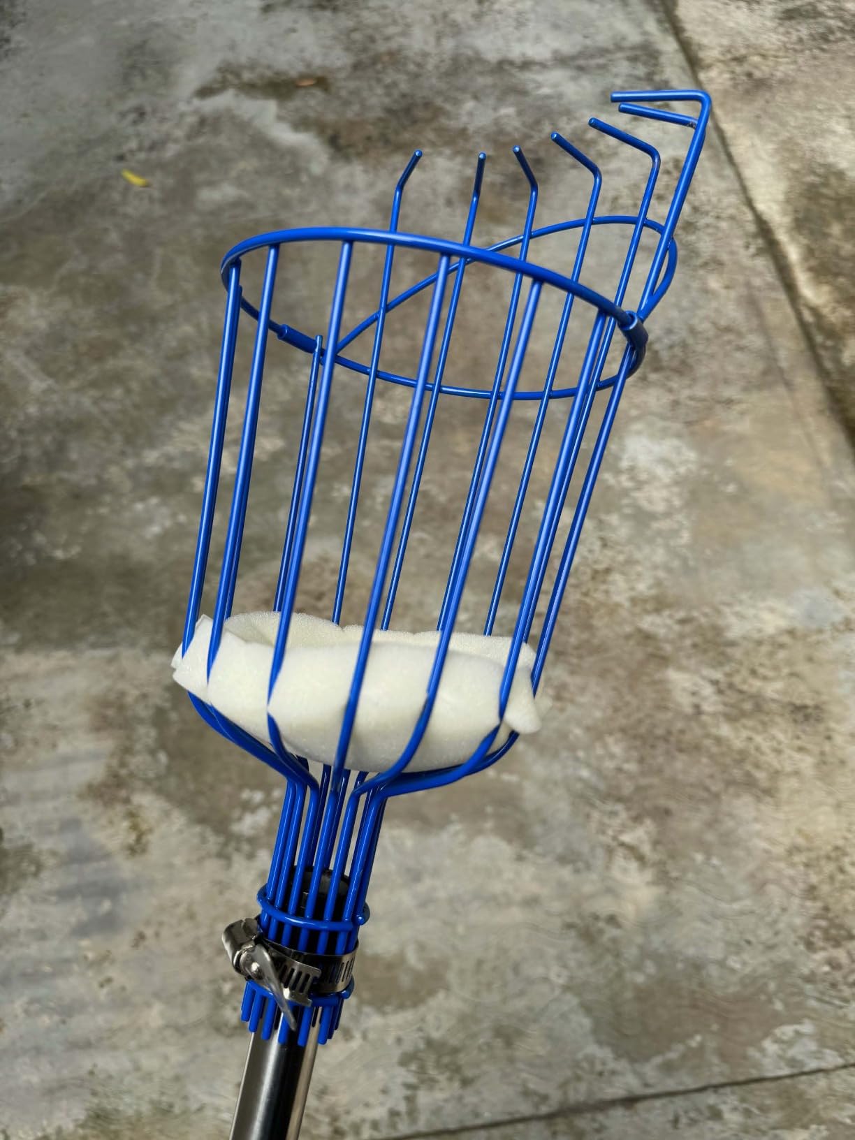 Oak Leaf Fruit Picker Pole with Basket, 13 FT Length Adjustable customer photo 2