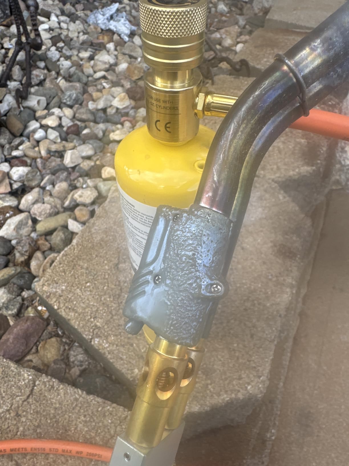 MAPP and Propane Torch with 60-Inch Hose, Self-Igniting customer photo 2