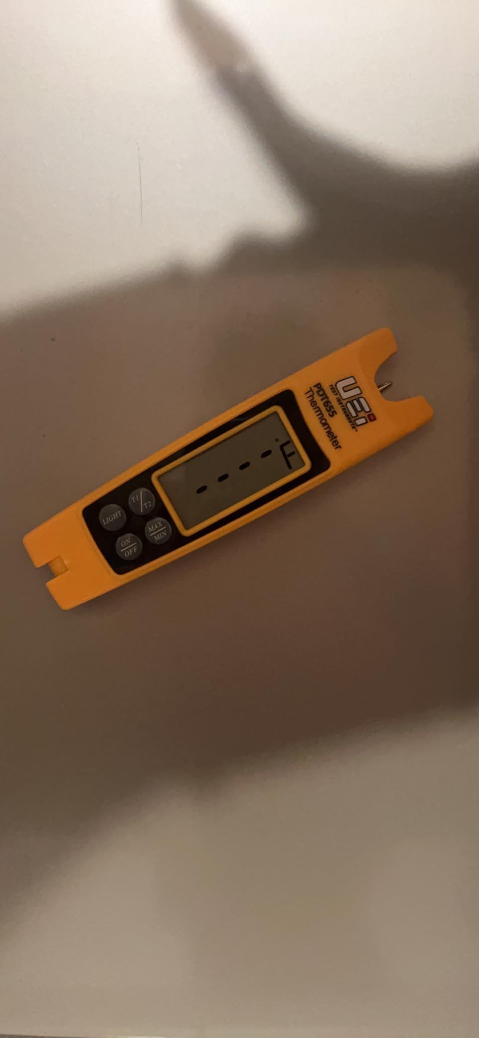 UEi PDT655 Differential Temperature Folding Pocket Thermometer, HVAC Digital Thermometer with Backlit Display and Magnetic Mount, Measures -58 to 572°F customer photo 1