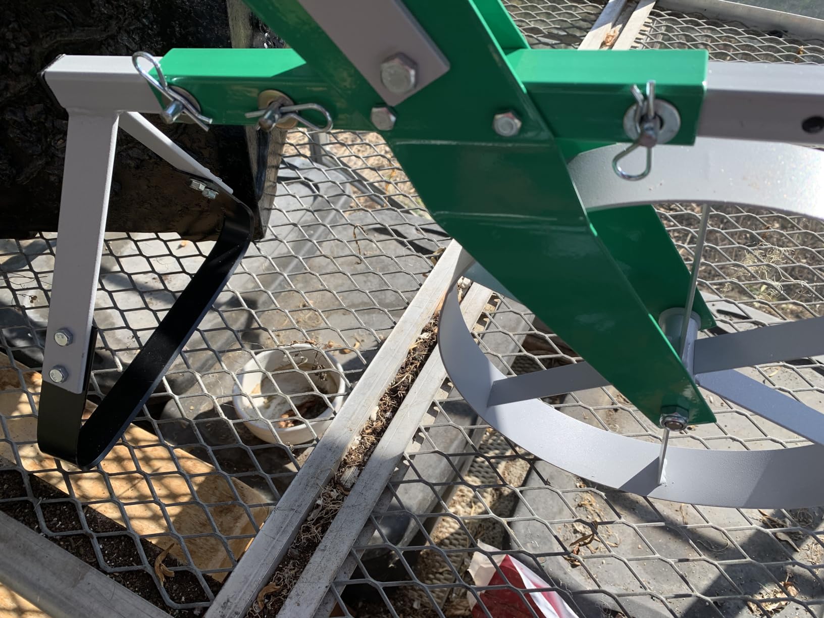 Varomorus High Wheel Cultivator, Self Cleaning Steel Single Wheel Hoe, Modular Plow Garden Tool for Gardening customer photo 2