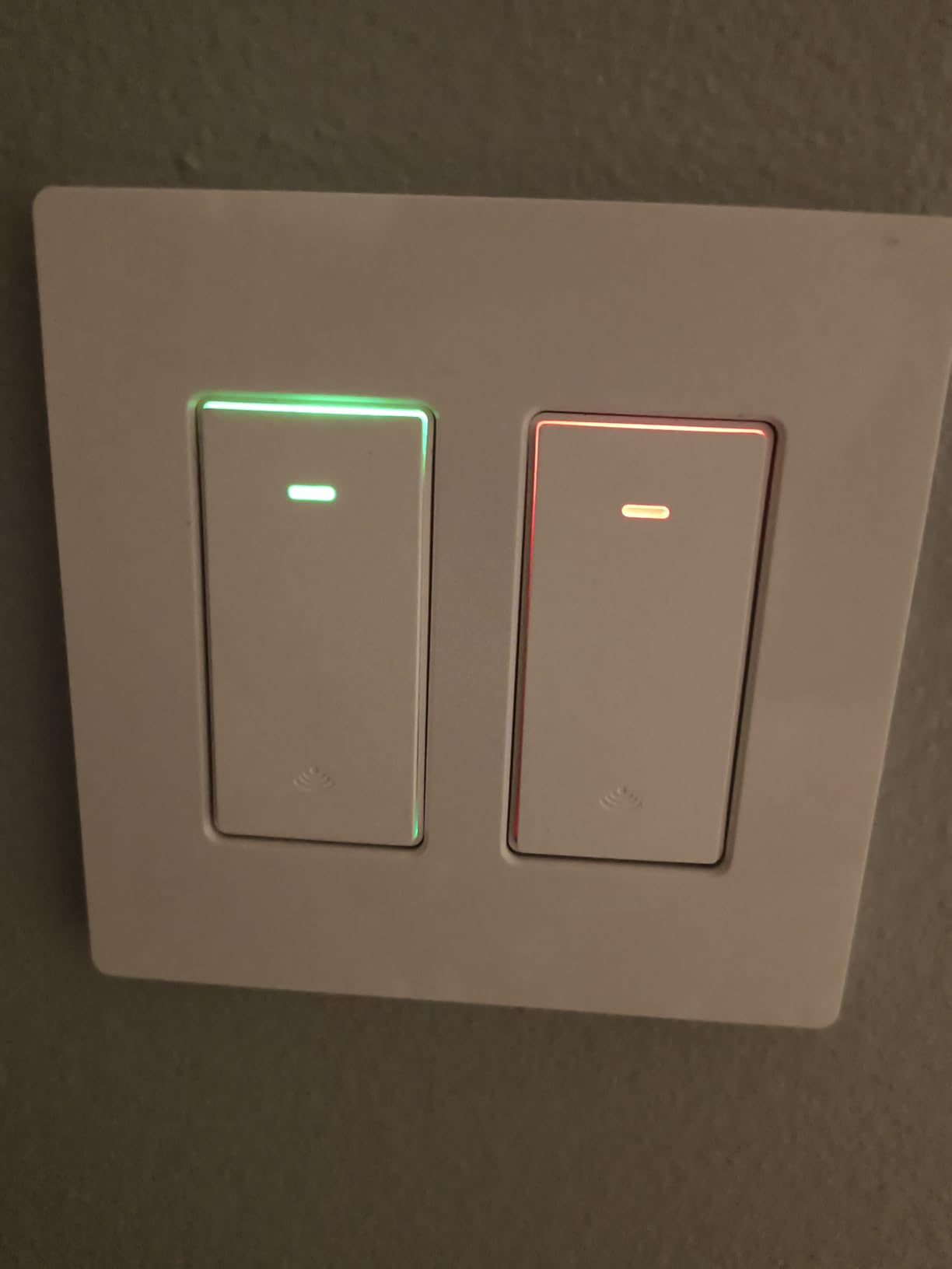 GHome Smart Switch, 3 Way Wi-Fi Light Switch Compatible with Alexa and Google Home, 2.4GHz Schedule Timer, Neutral Wire Required, 3-Way Installation, FCC Listed (4-Pack), White customer photo 2