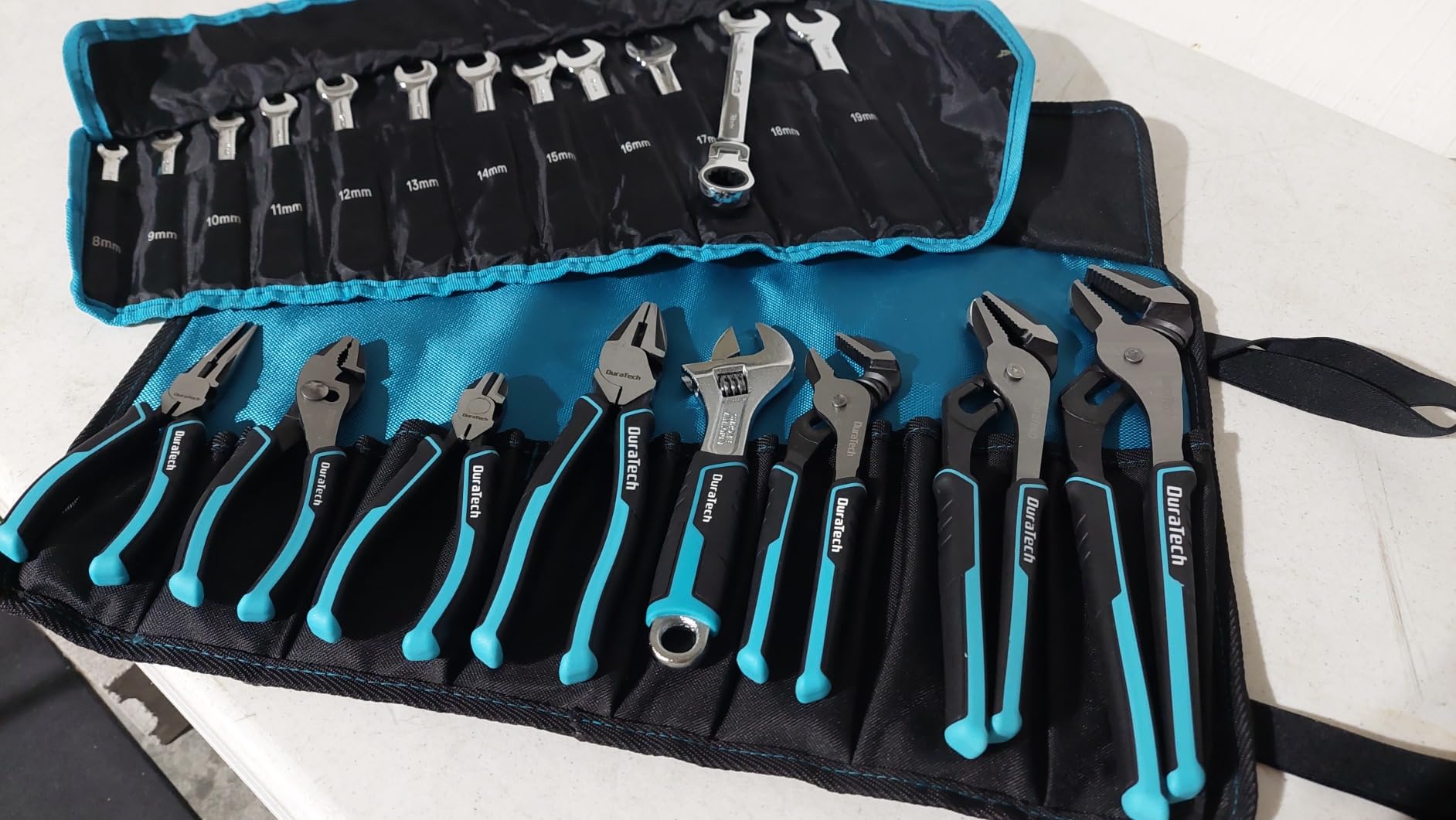 DURATECH 7-Piece Pliers Set with Rolling Pouch,Cr-Ni Construction customer photo 1