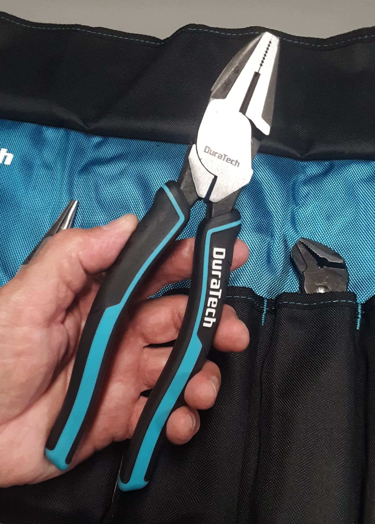 DURATECH 7-Piece Pliers Set with Rolling Pouch,Cr-Ni Construction customer photo 2