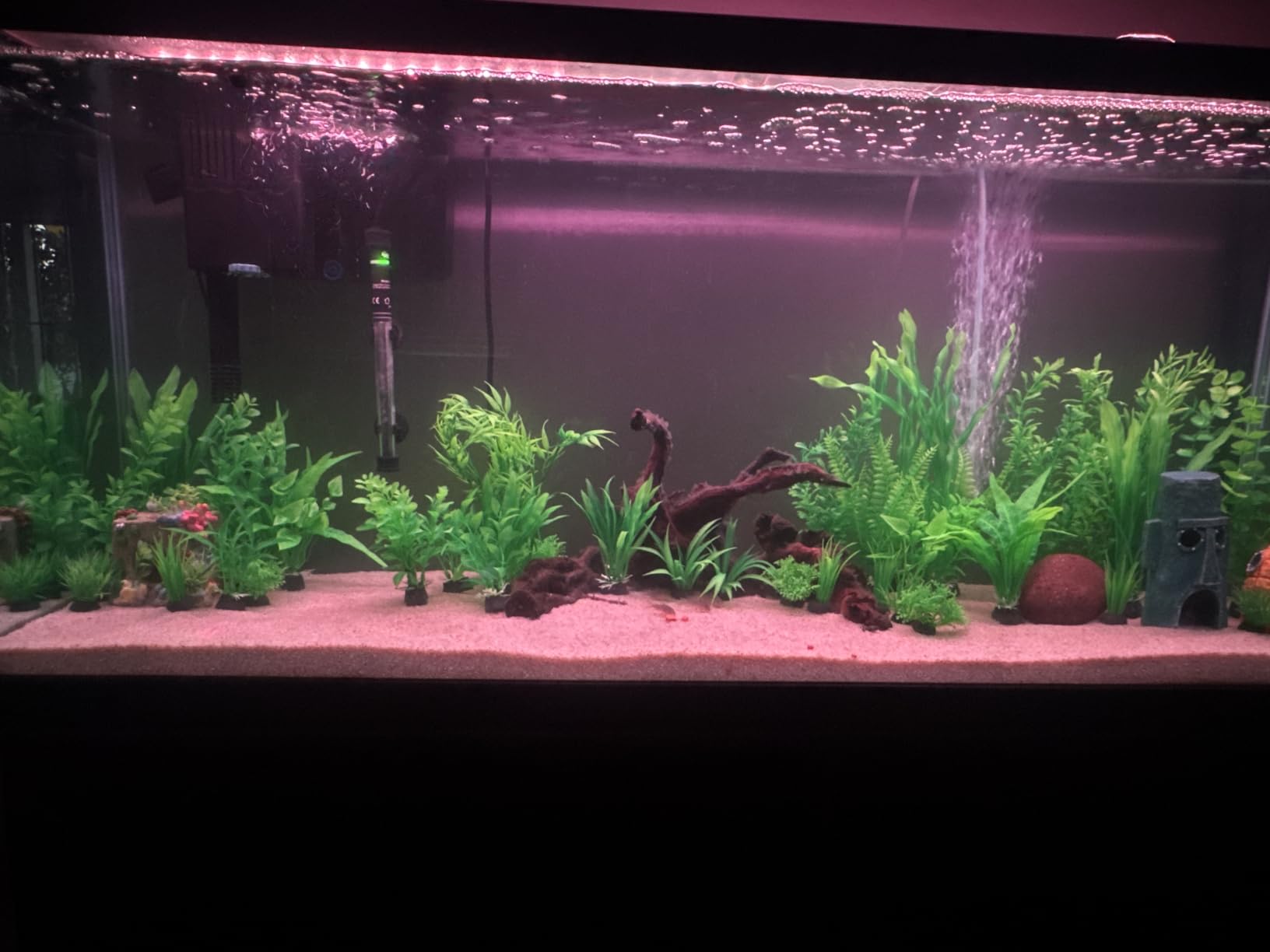 NICREW C10 24/7 LED Aquarium Light, Fish Tank Light for Plants, 18-24 in customer photo 2