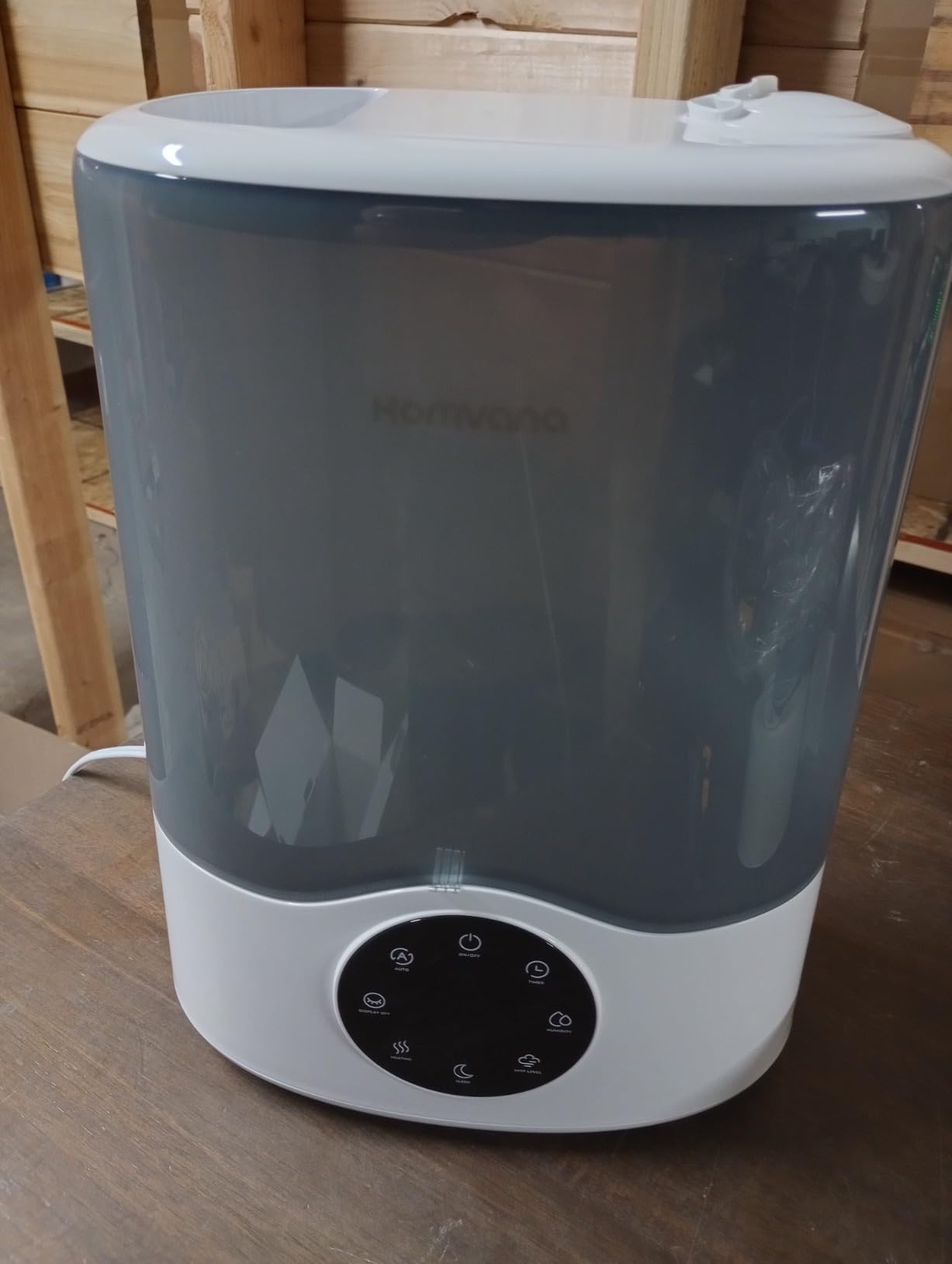 Homvana Humidifier Large Room, 7L (807ft²) Smart Warm and Cool Mist, Top-Fill Humidifiers for Bedroom Baby Nursery Grow Tent, Auto Adapt Mist Quick Air Humidity Indoor, Easy to Clean, Quiet, Diffusers customer photo 2