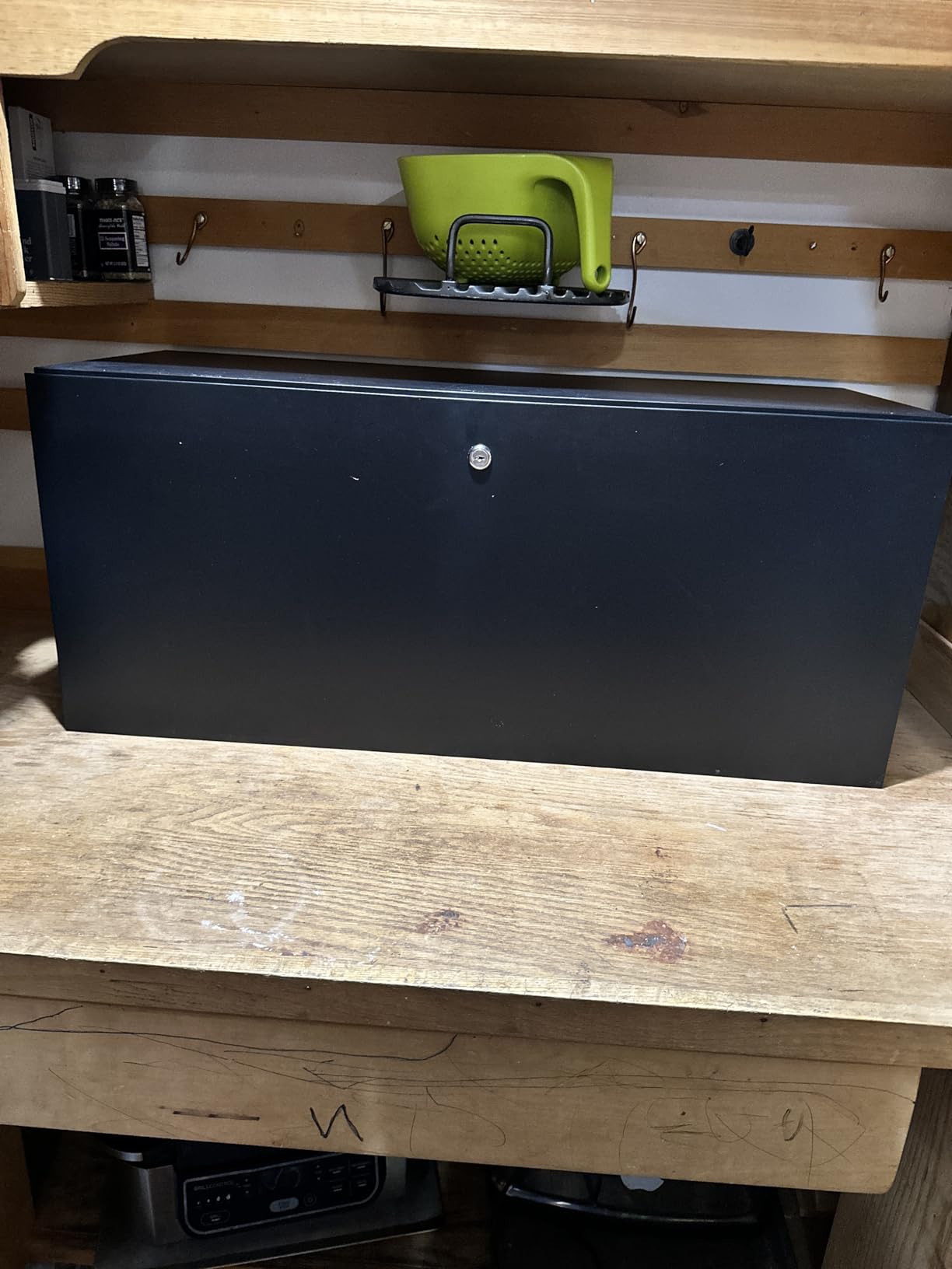 Garage Wall Cabinet, Metal Tool Cabinet with Lock&Adjustable Shelf customer photo 1