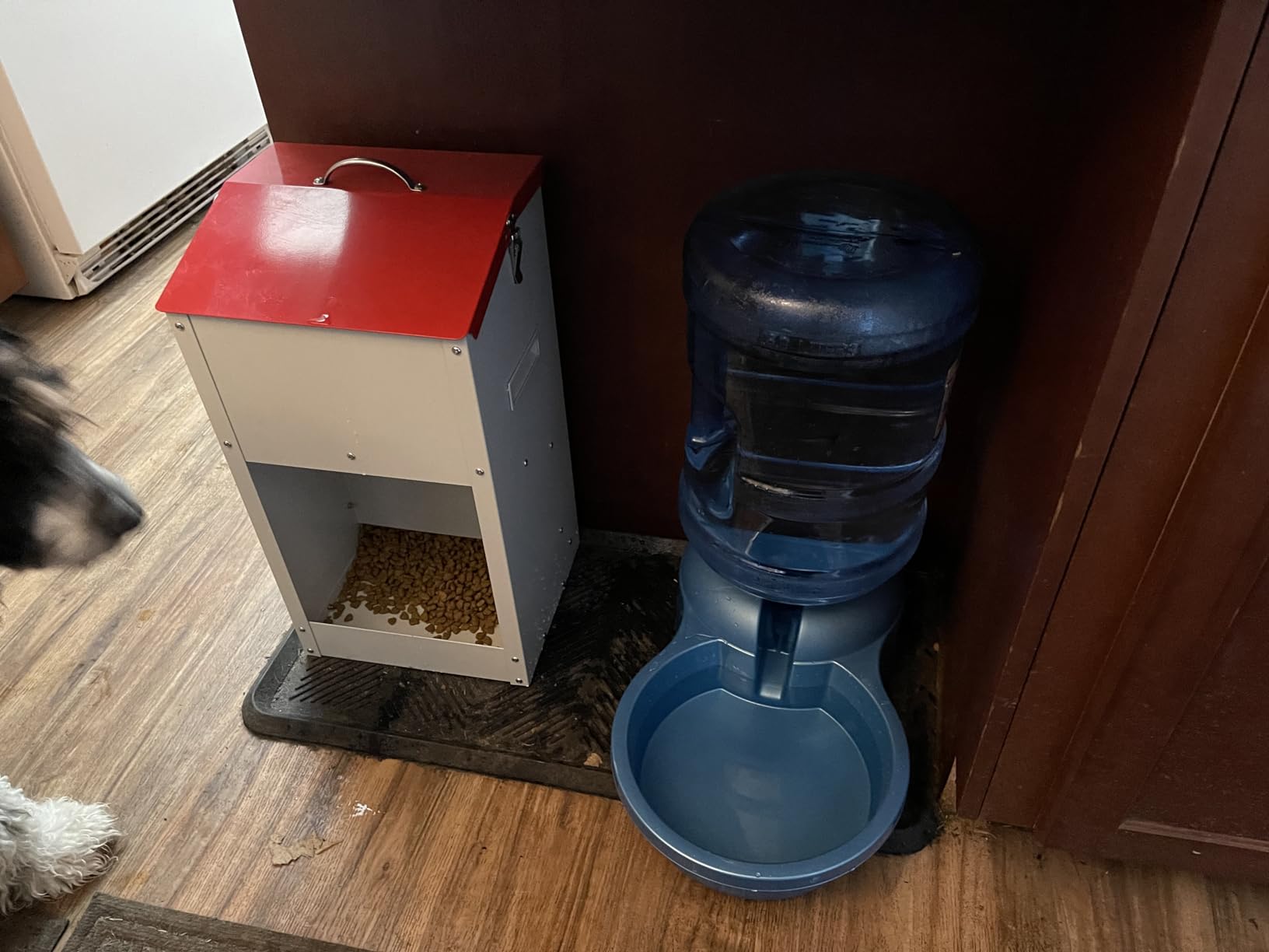 25 Lbs Automatic Dog Feeder for Large Dogs, Dog Food Dispenser customer photo 1