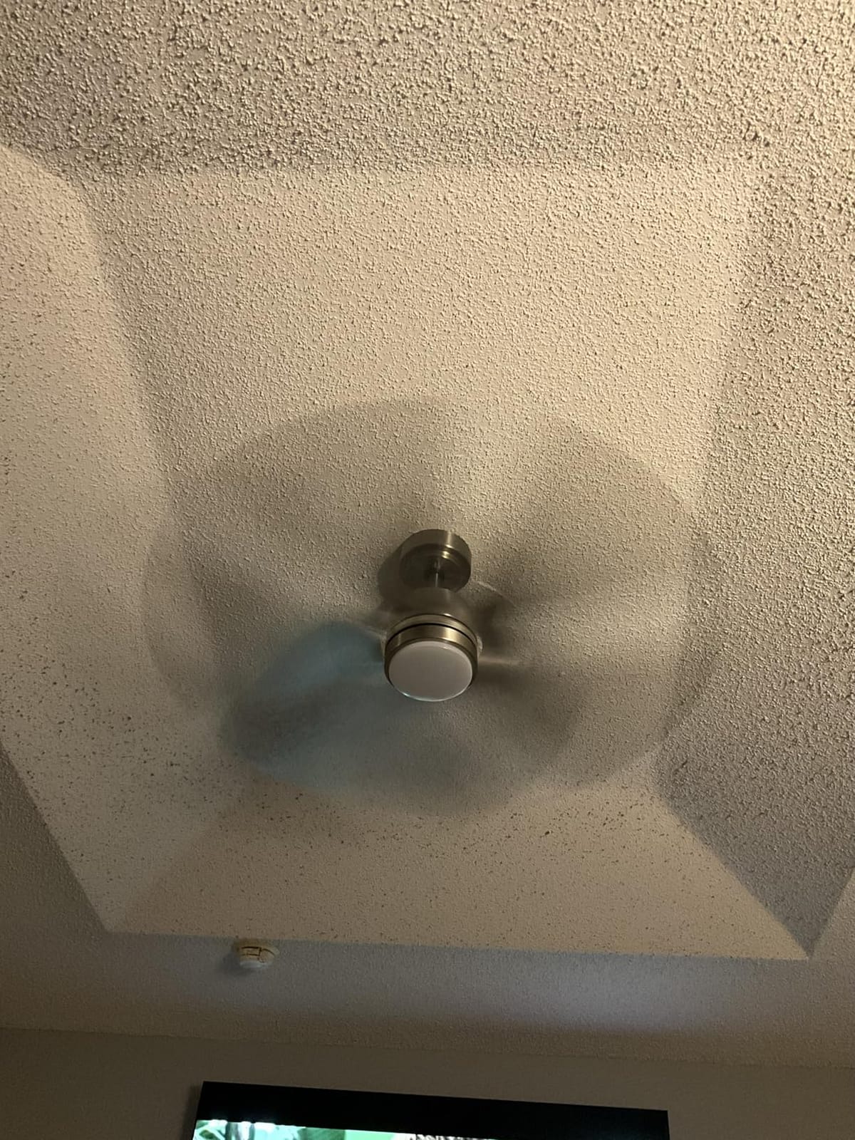 52 Inch Brushed Nickel Ceiling Fan with Light and Remote Control customer photo 2