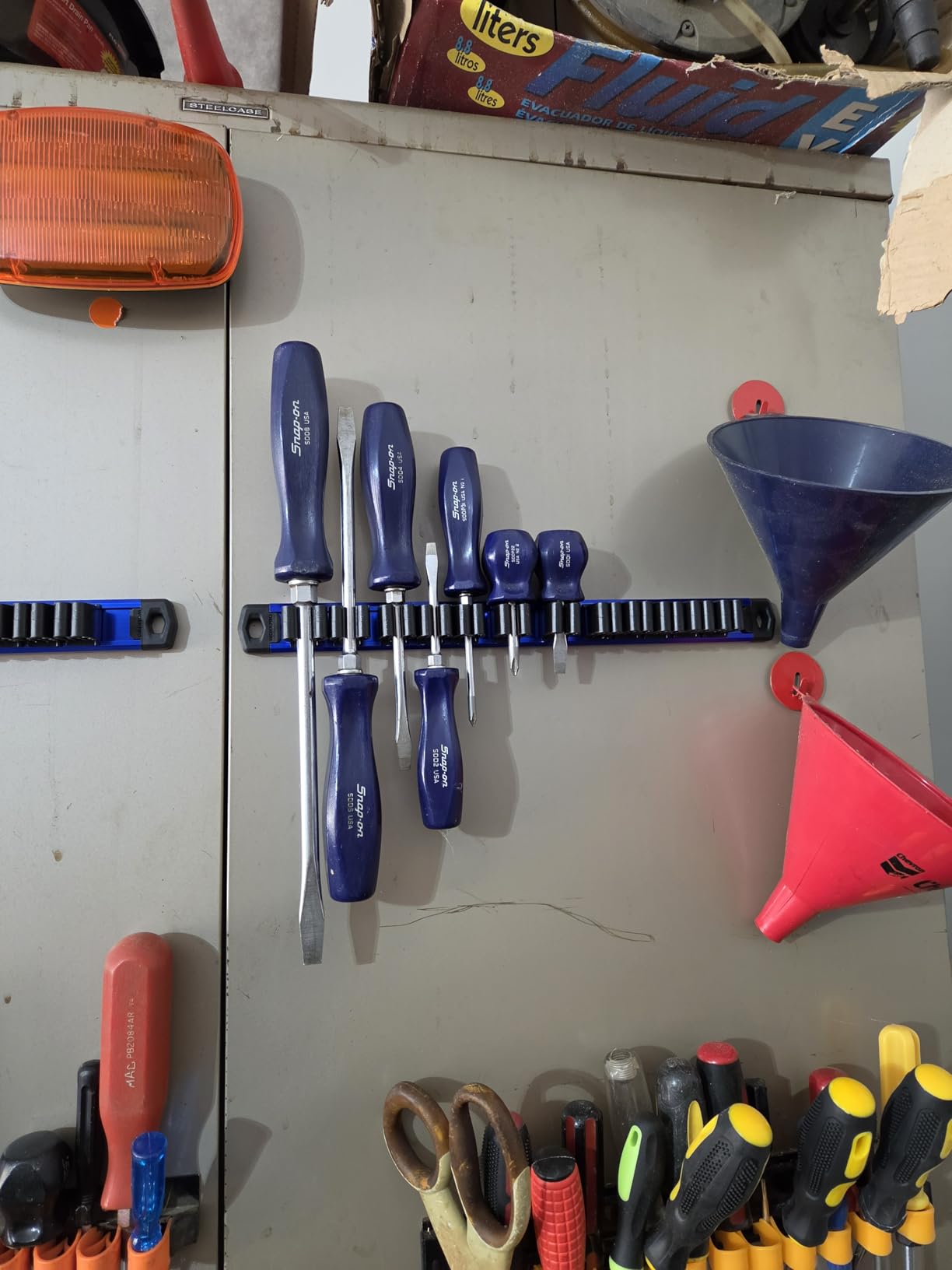 WORKPRO Magnetic Screwdriver and Wrench Organizer Set, 36-Slot Tool Holders customer photo 1