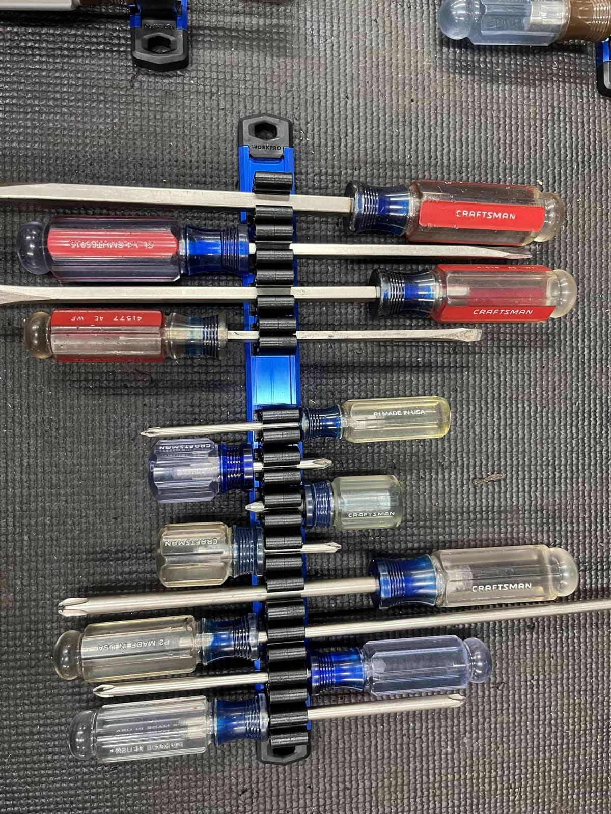 WORKPRO Magnetic Screwdriver and Wrench Organizer Set, 36-Slot Tool Holders customer photo 2