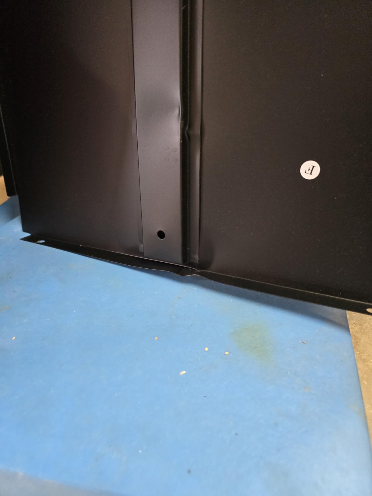 GAIOUS Metal Wardrobe Cabinet with Hanging Rod, Clothing Storage Cabinets customer photo 2