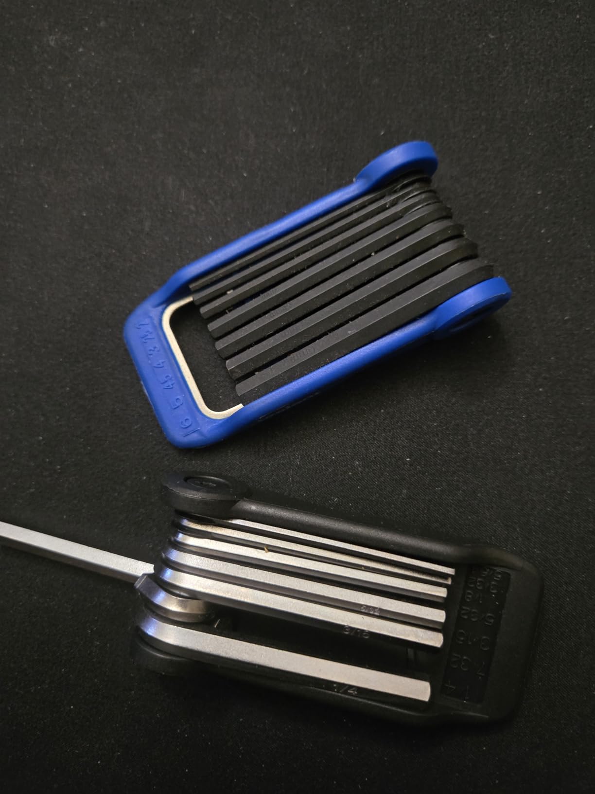Kraftek toolant 14PCS Folding Allen Wrenches Sets, Metric Allen Key Set 2mm- 6mm, SAE Hex Key Set 5/64”- 1/4