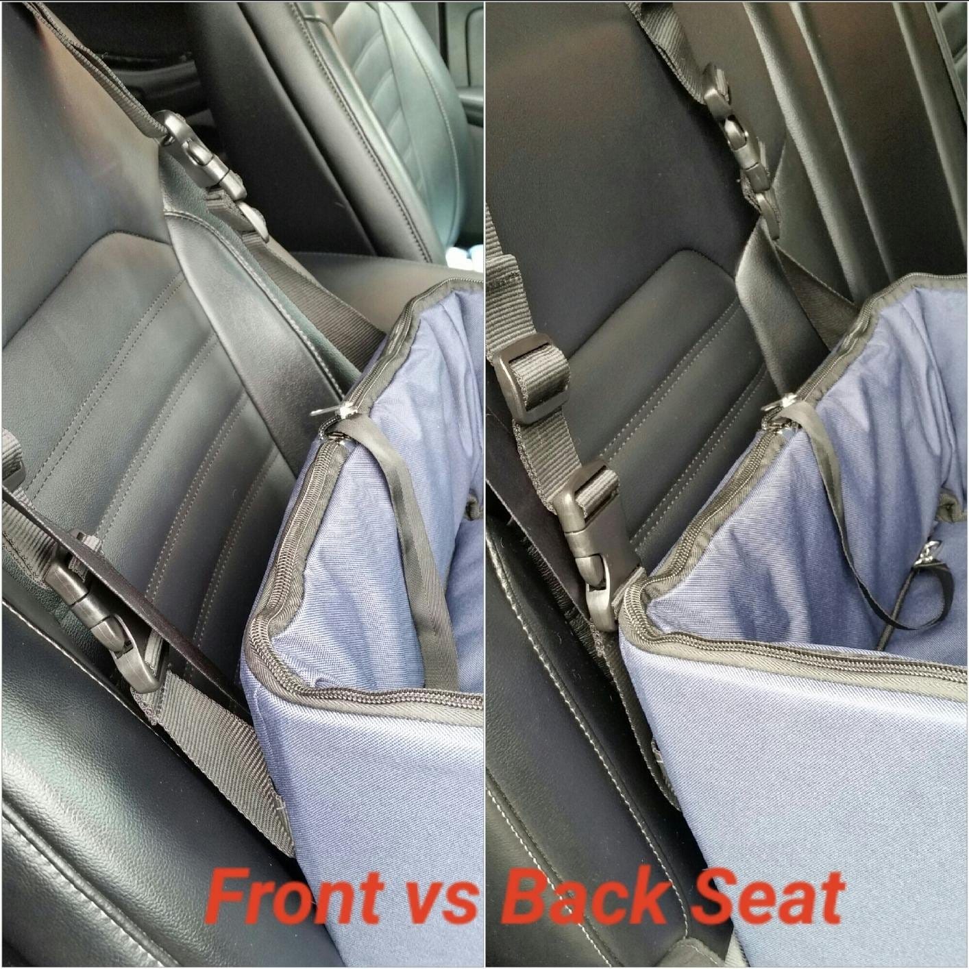 A 4 Pet Dog Car Seats for Small Dogs, Under 25 lbs, Patent Buckles customer photo 1