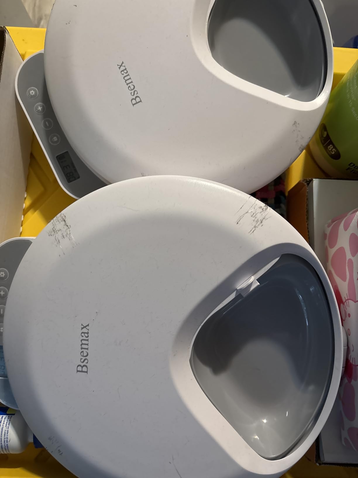 Automatic Wet Food Cat Feeder, Auto Refrigerated Wet Foods Feeder for Cats Dogs 4 Meal Timed Fresh Foods Dispenser with 2 Ice Packs Small Pet Feeders for Kitty Puppy Automatic Cat Dog Food Bowl customer photo 2