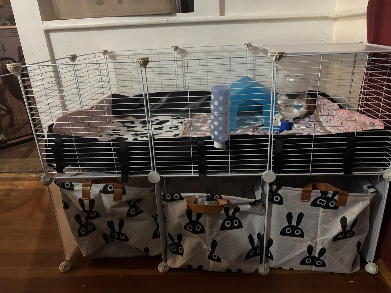 MEEXPAWS Guinea Pig Cages Small Animal Playpen Large 42