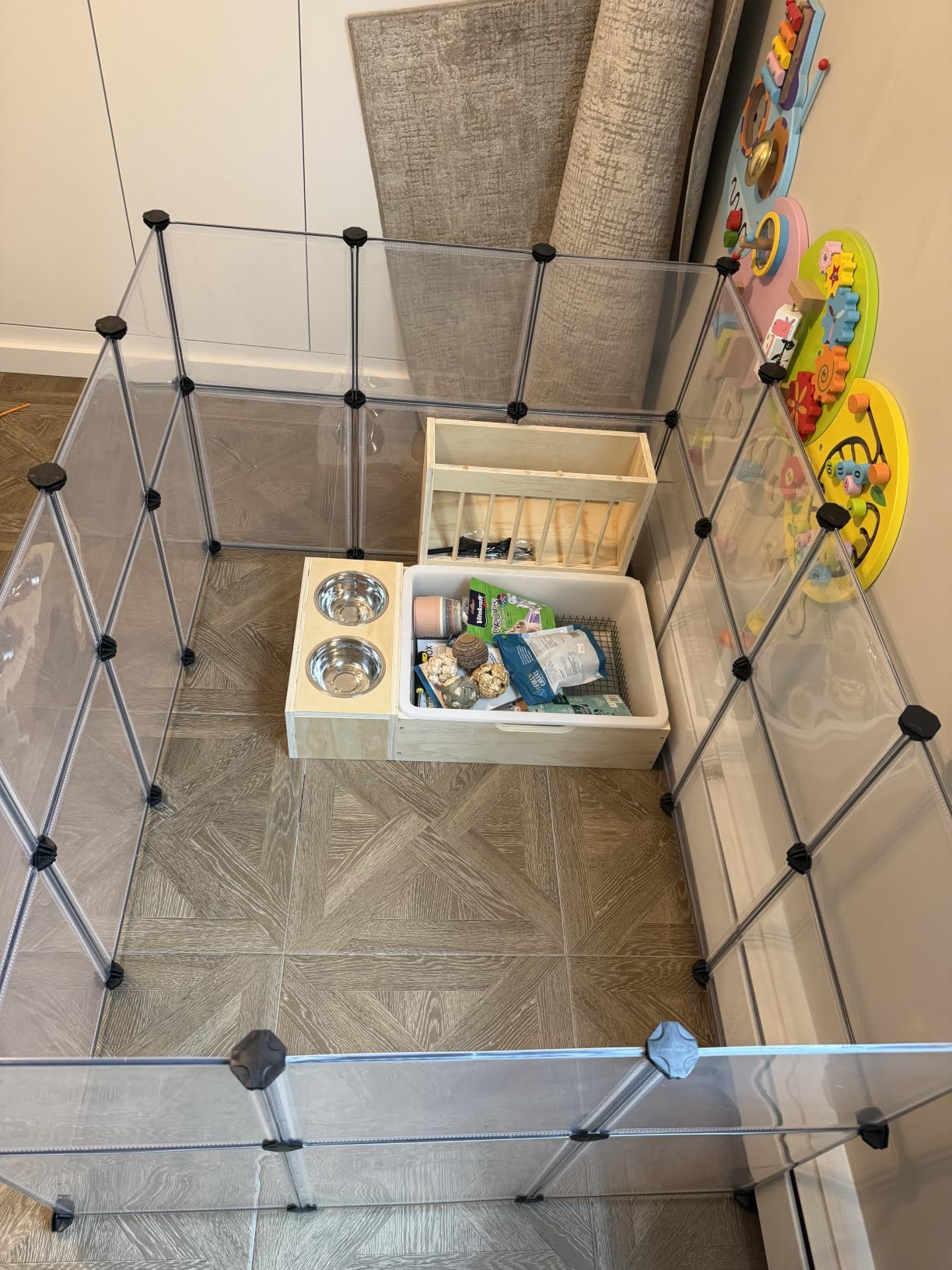 SONGMICS Guinea Pig Cages, 2-Tier Small Animal Cage customer photo 1