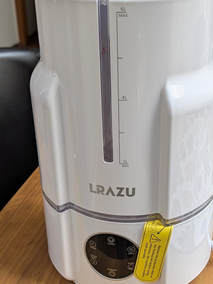 6L/1.6 Gal Reptile Fogger Humidifier, Misting System for Reptiles with Extendable Targeting Hose, 400 mL/h Plants Humidifier with Precise Temp & Humidity Probe for Grow Tent, Greenhouse, Growers customer photo 2