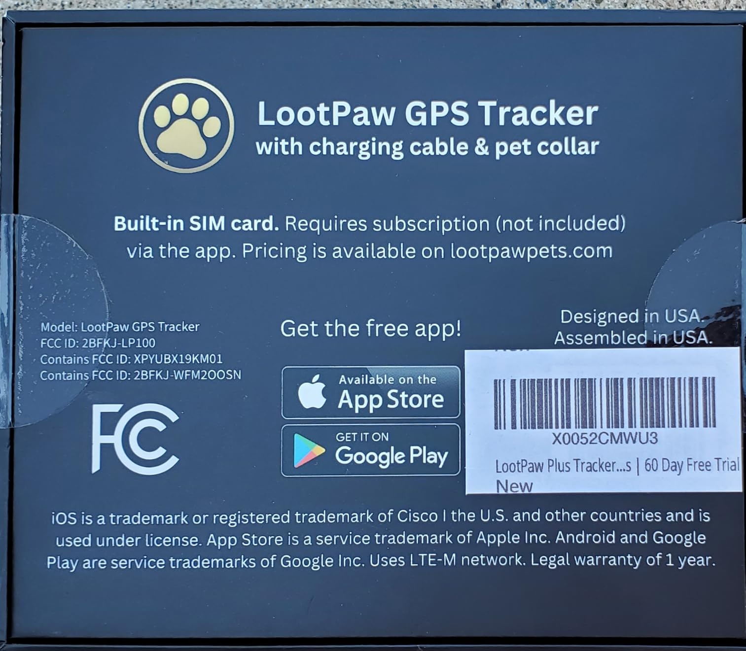 LootPaw+ GPS Cat Tracker Collar | Real Time Cat GPS Tracker with App & Vet Support | Lightweight Pet Tracker for Cats, Health & Activity Monitor | 60-Day Free Trial customer photo 1