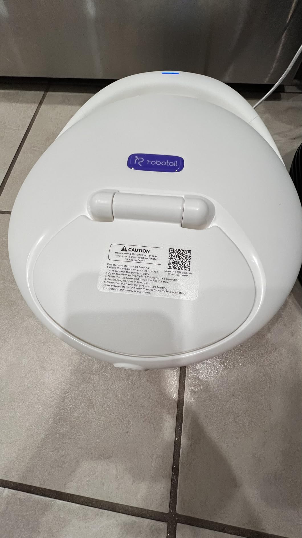 Automatic Cat Feeder for Wet Food, Smart Dual-Temp Semiconductor customer photo 1