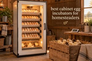 best cabinet egg incubators for homesteaders
