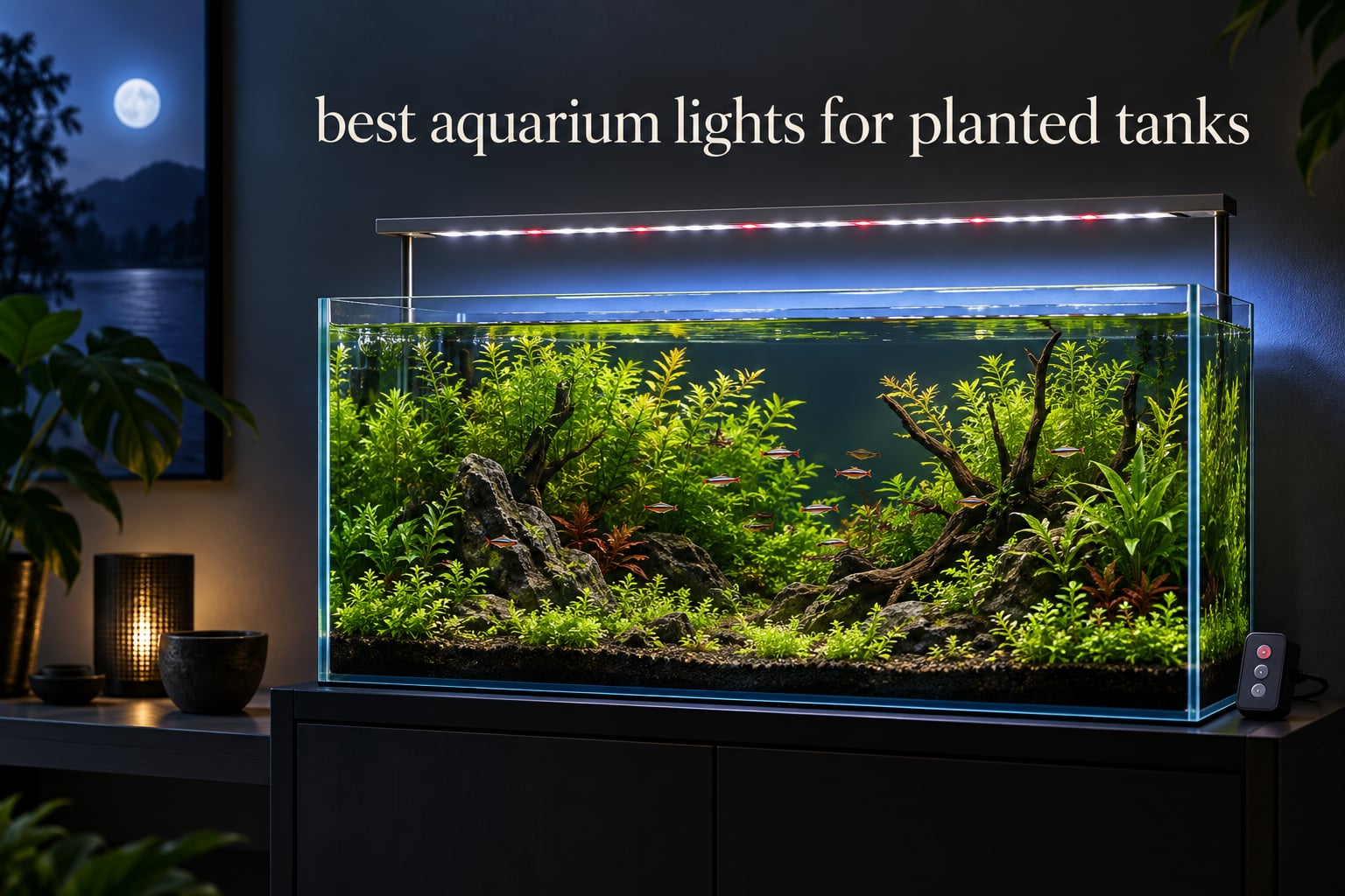 best aquarium lights for planted tanks