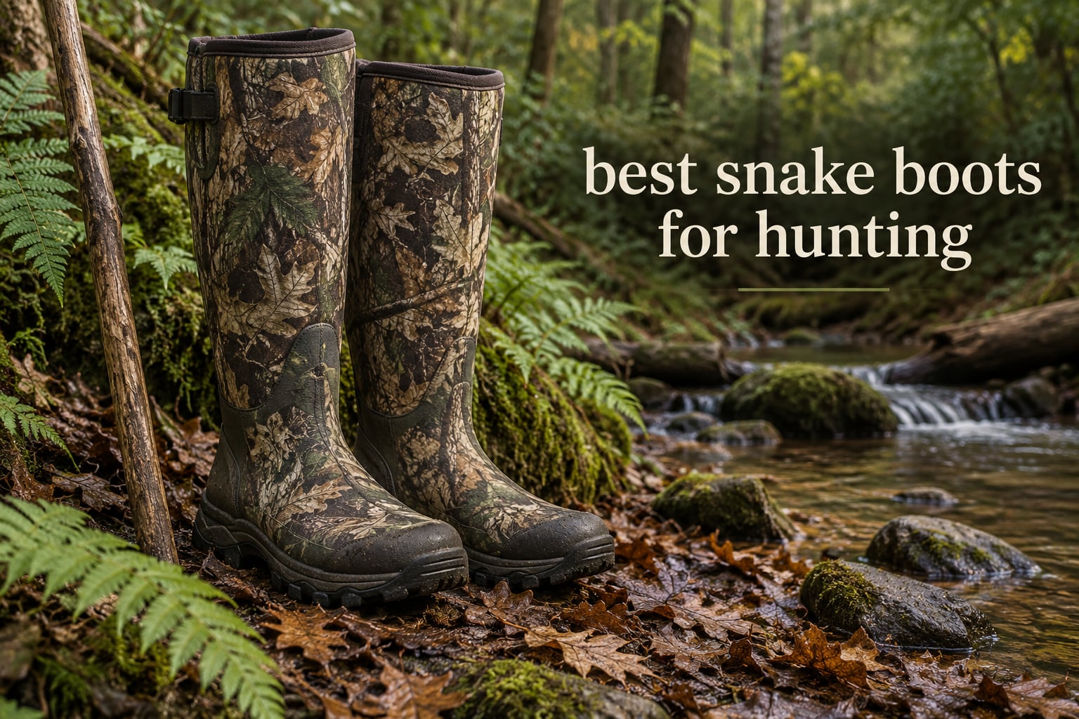 best snake boots for hunting
