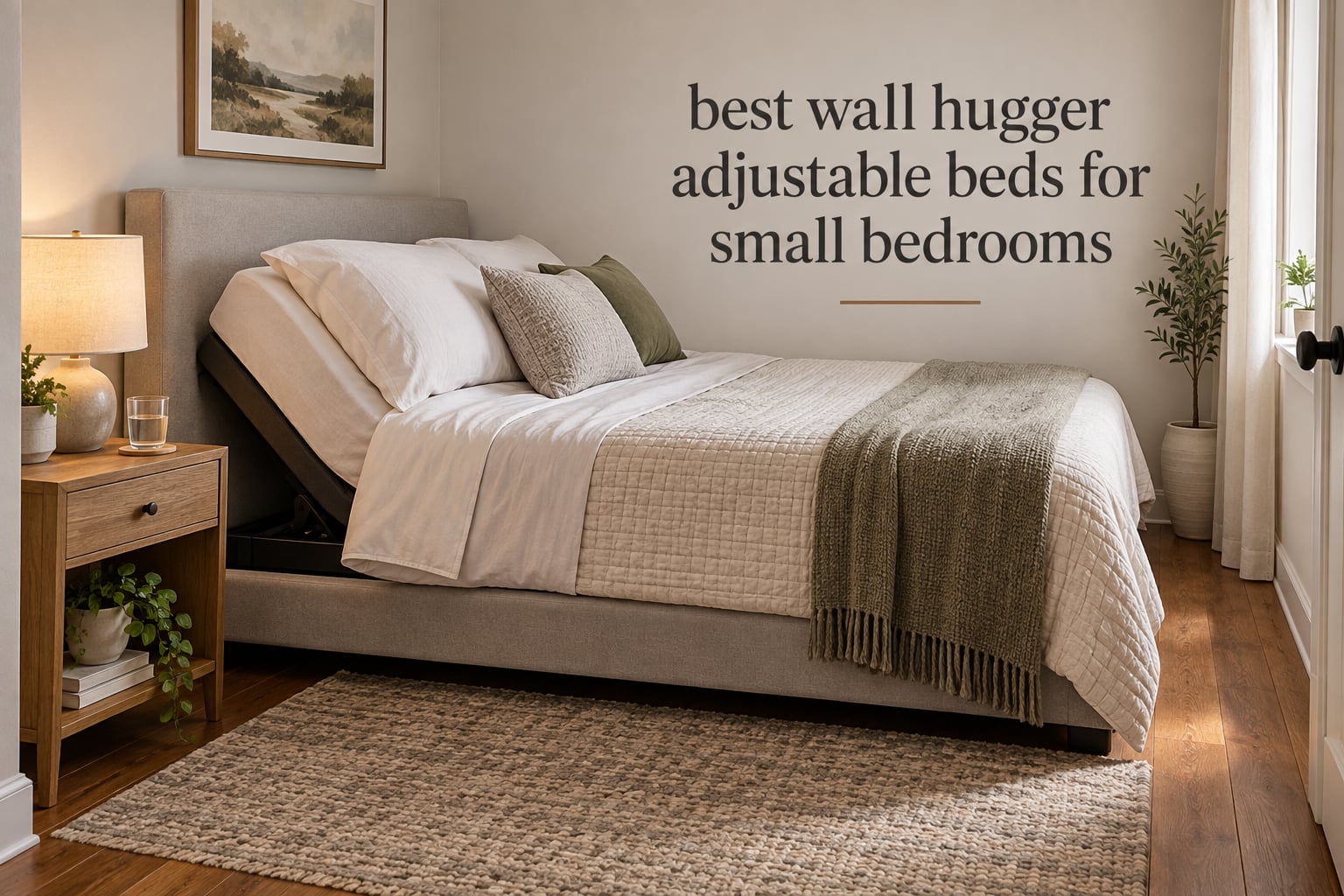 best wall hugger adjustable beds for small bedrooms