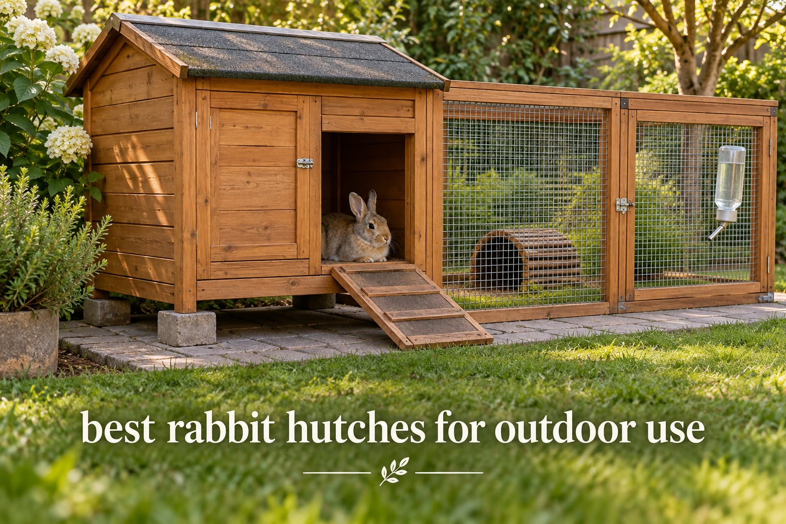 best rabbit hutches for outdoor use
