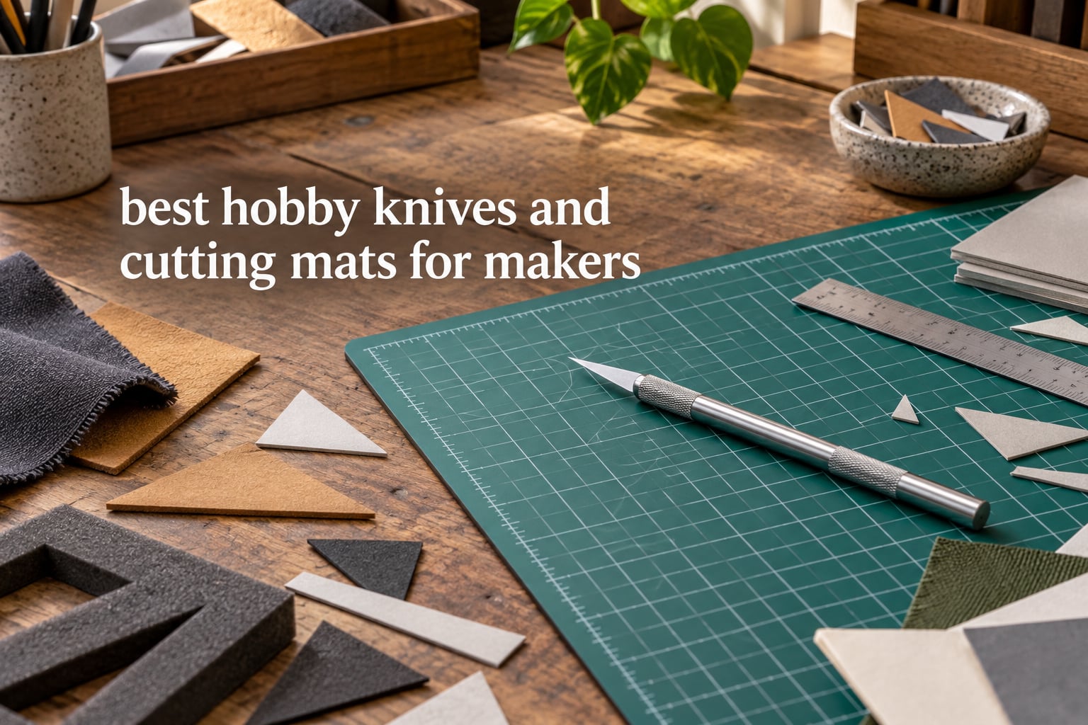 best hobby knives and cutting mats for makers