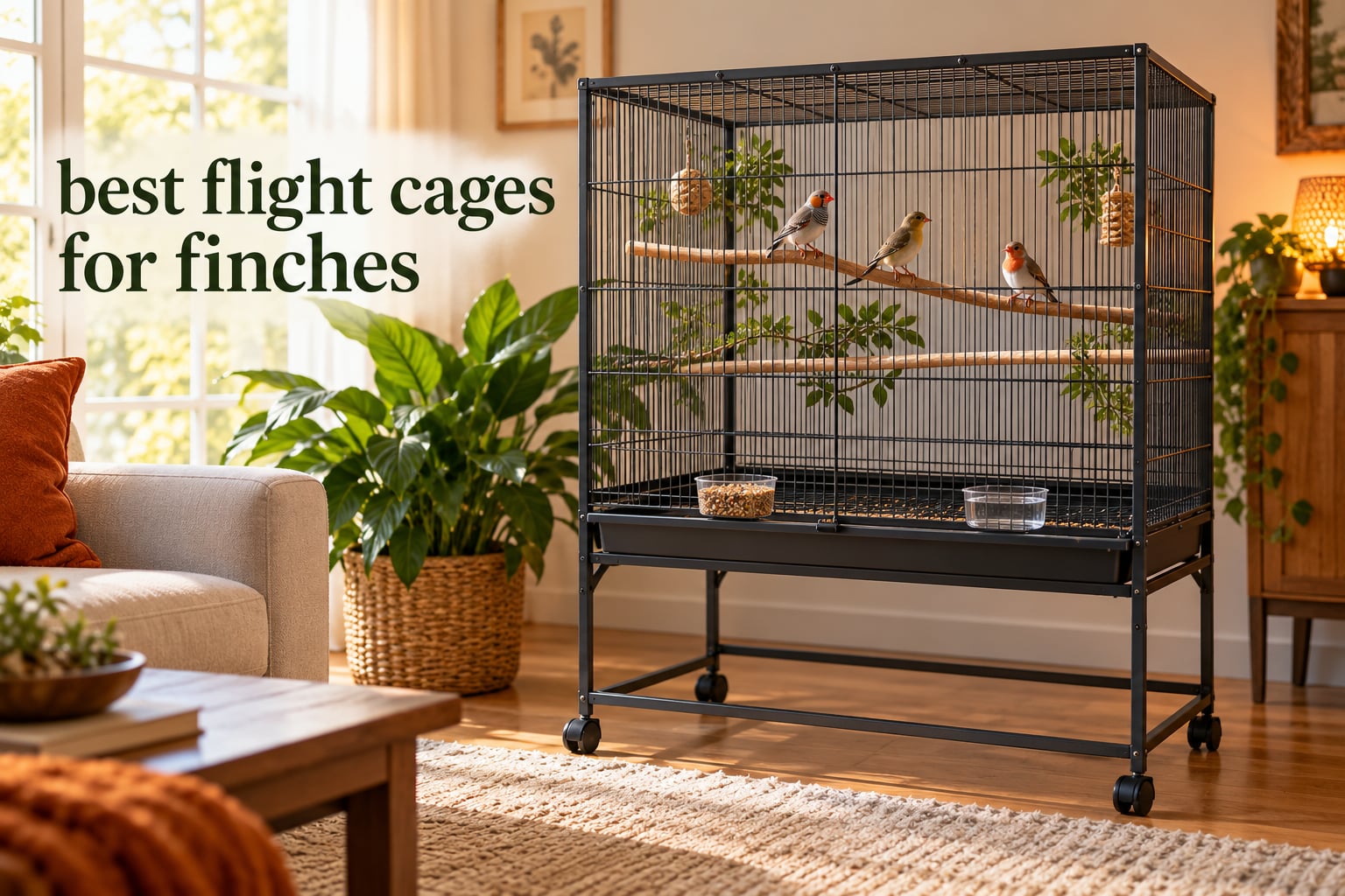 best flight cages for finches