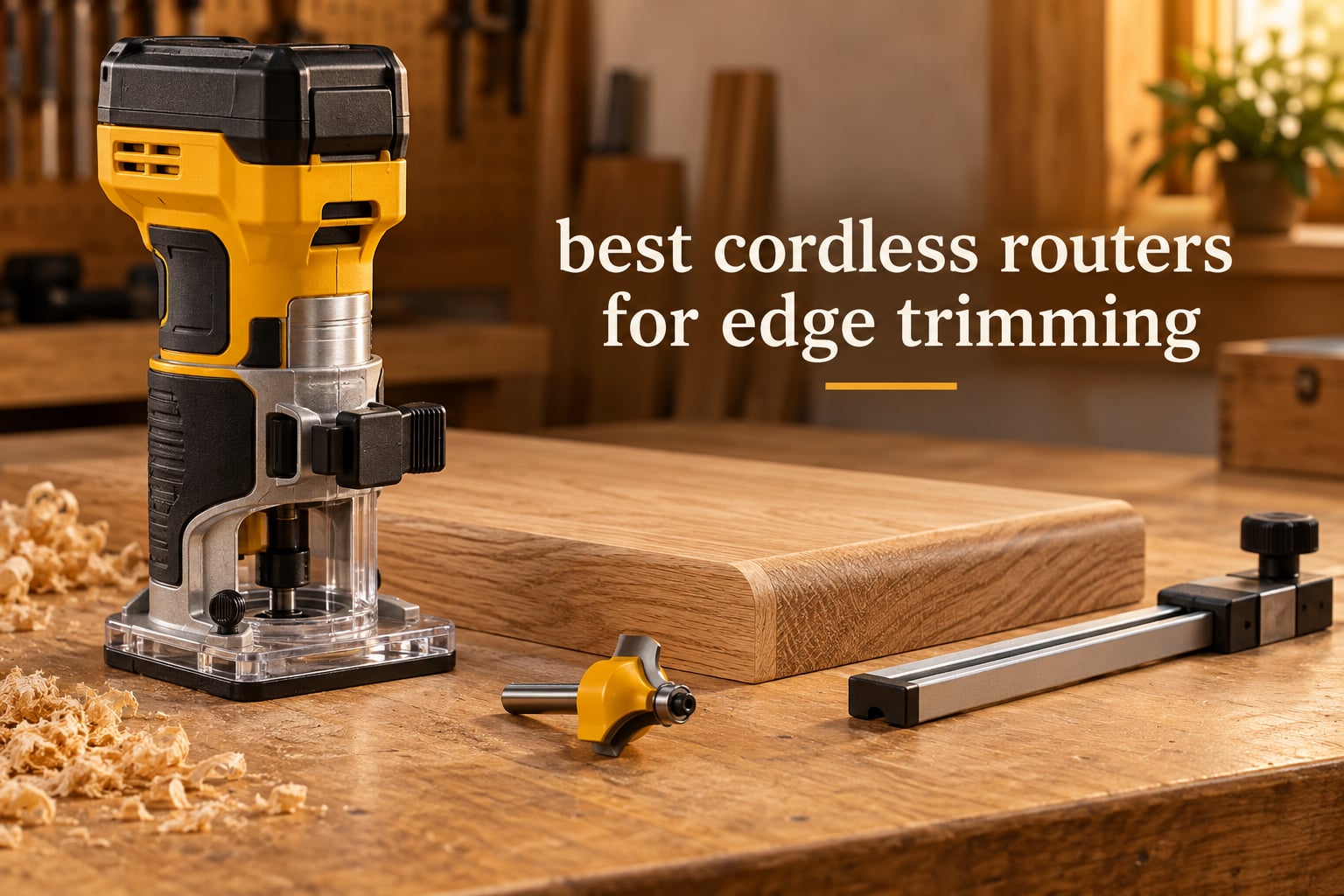 best cordless routers for edge trimming