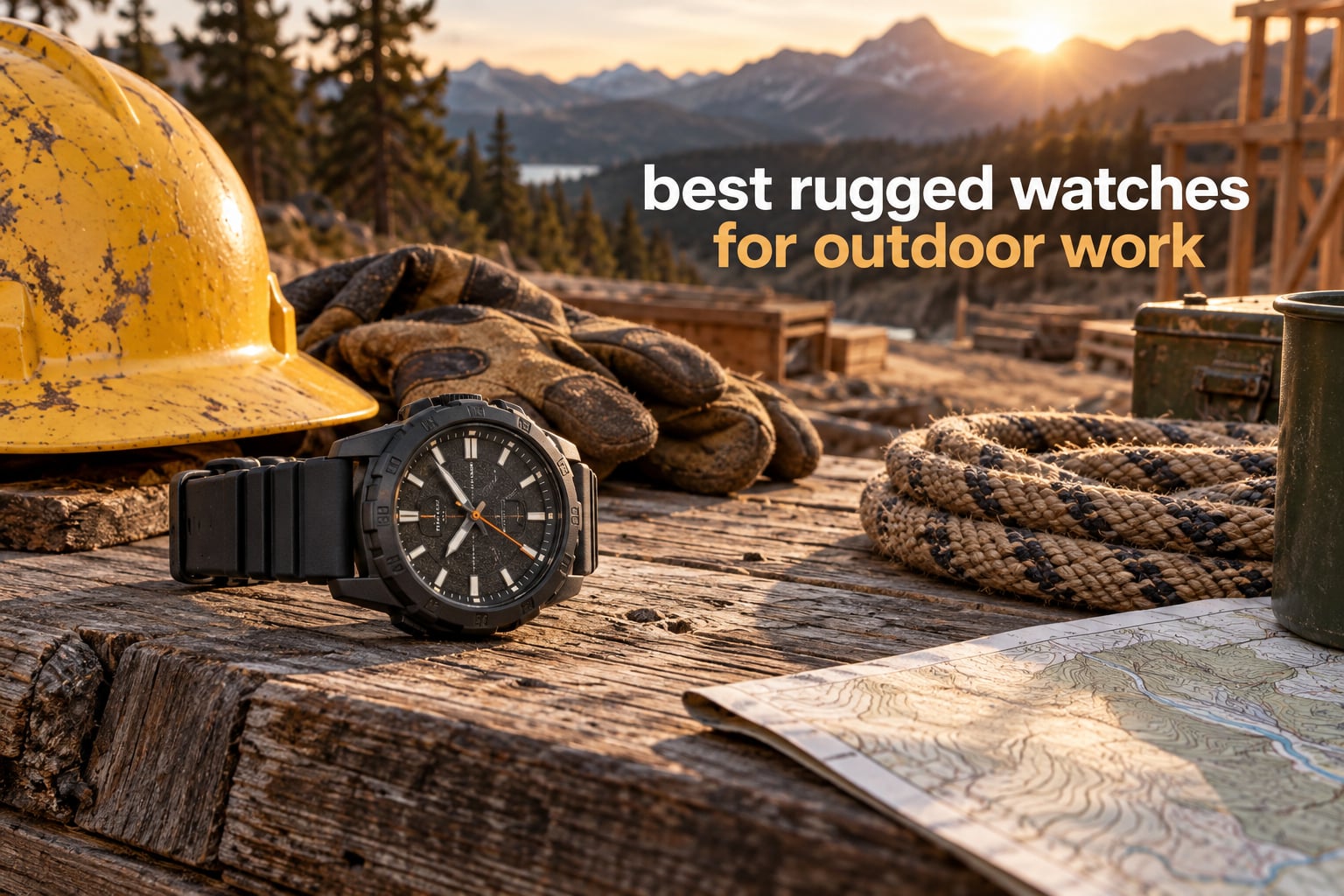 best rugged watches for outdoor work