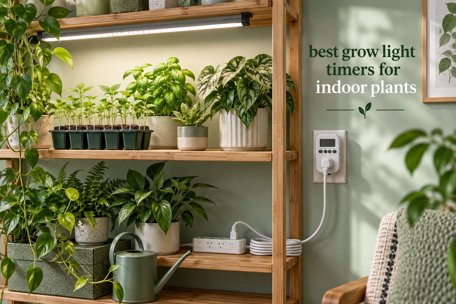 best grow light timers for indoor plants