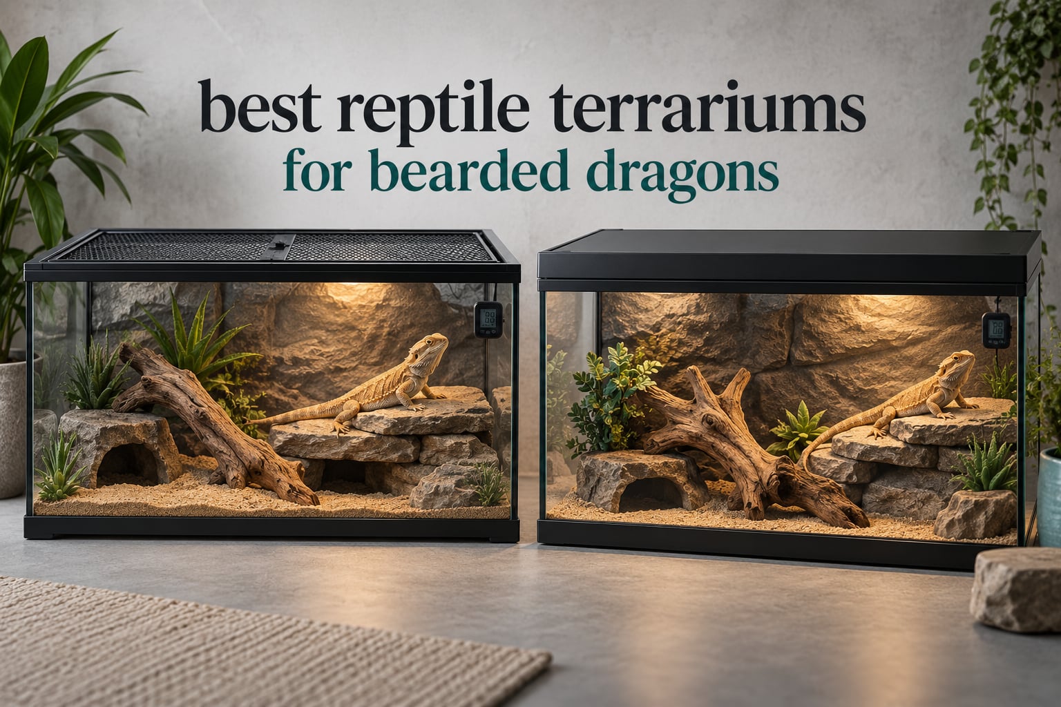 best reptile terrariums for bearded dragons