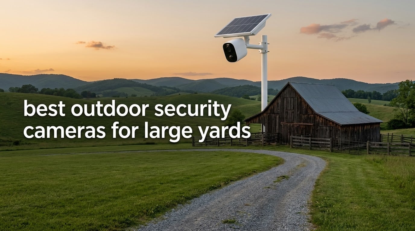 best outdoor security cameras for large yards