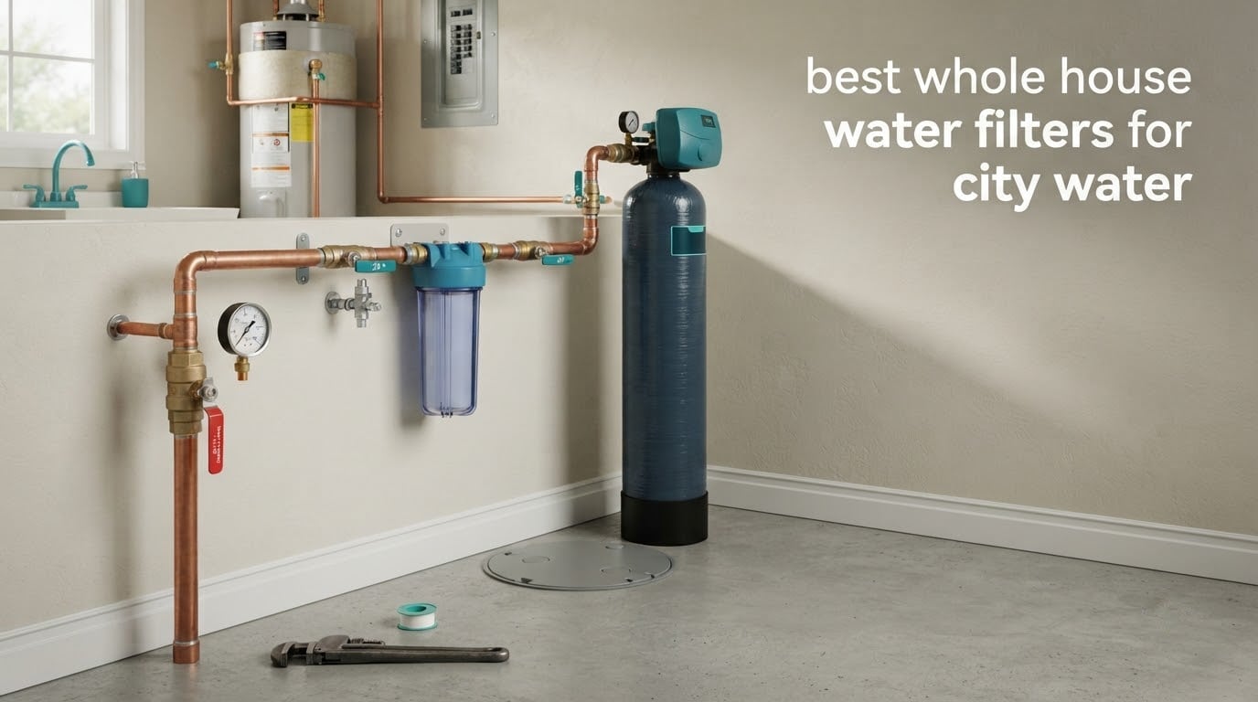 best whole house water filters for city water