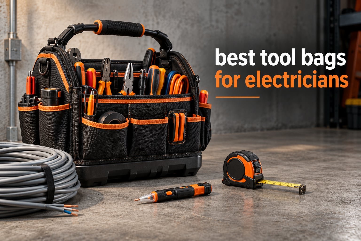 best tool bags for electricians