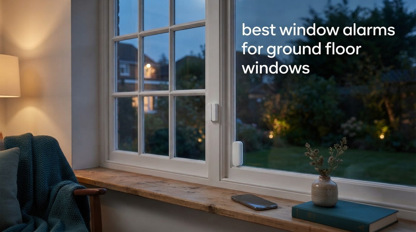 best window alarms for ground floor windows