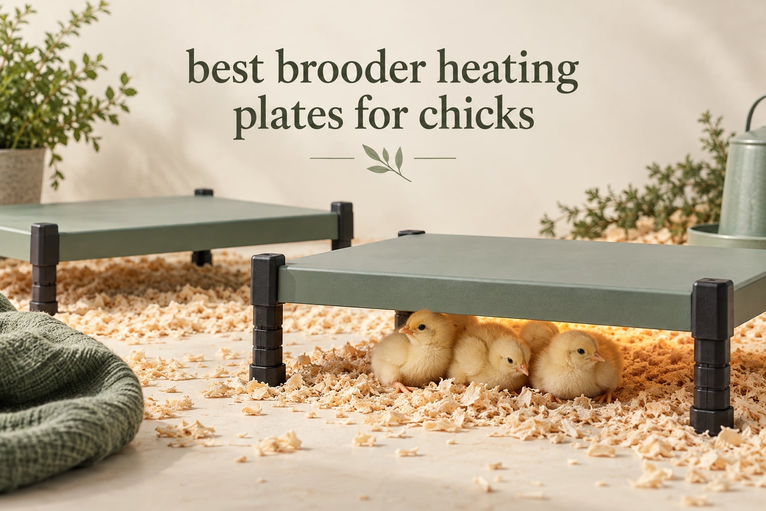 best brooder heating plates for chicks