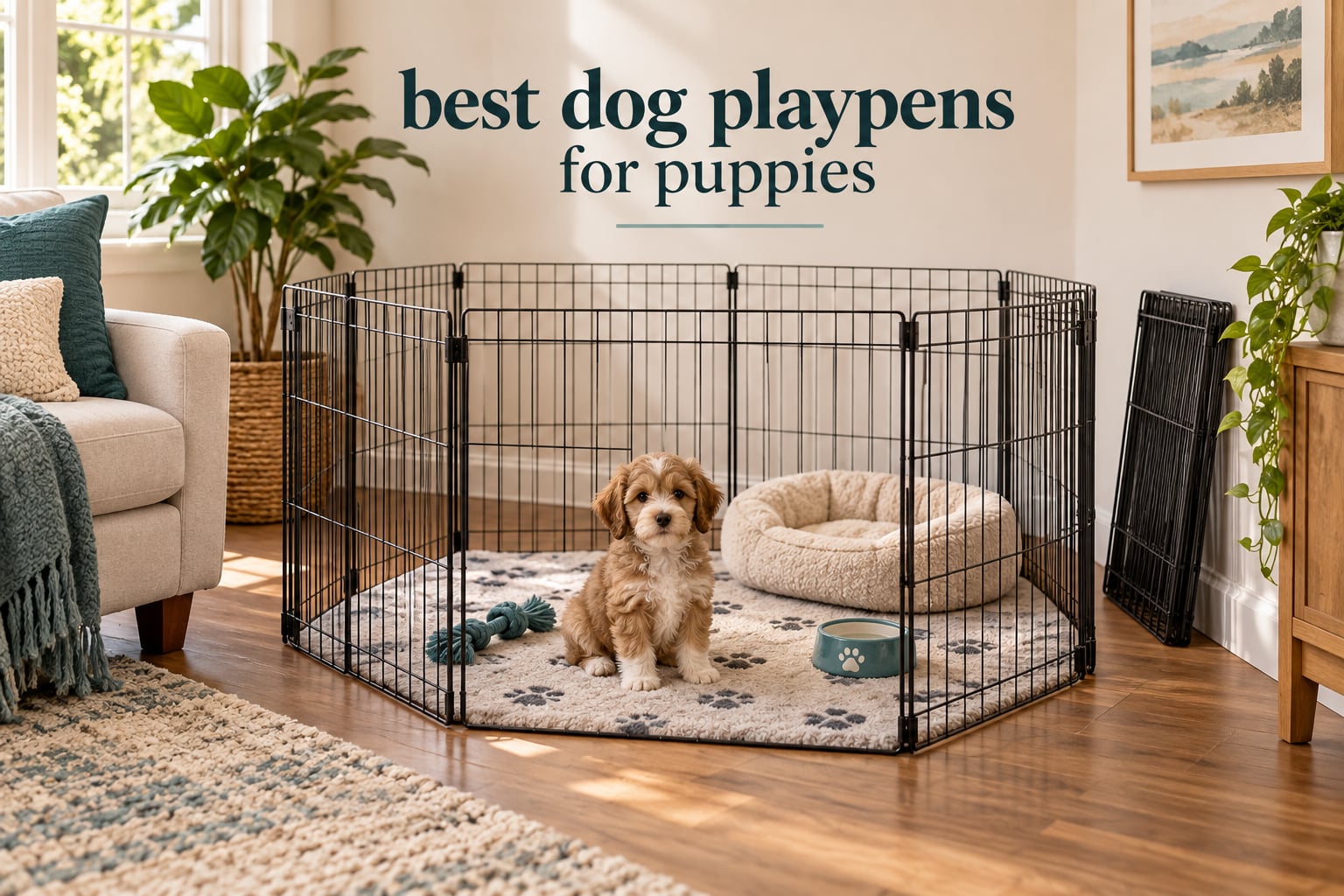 best dog playpens for puppies