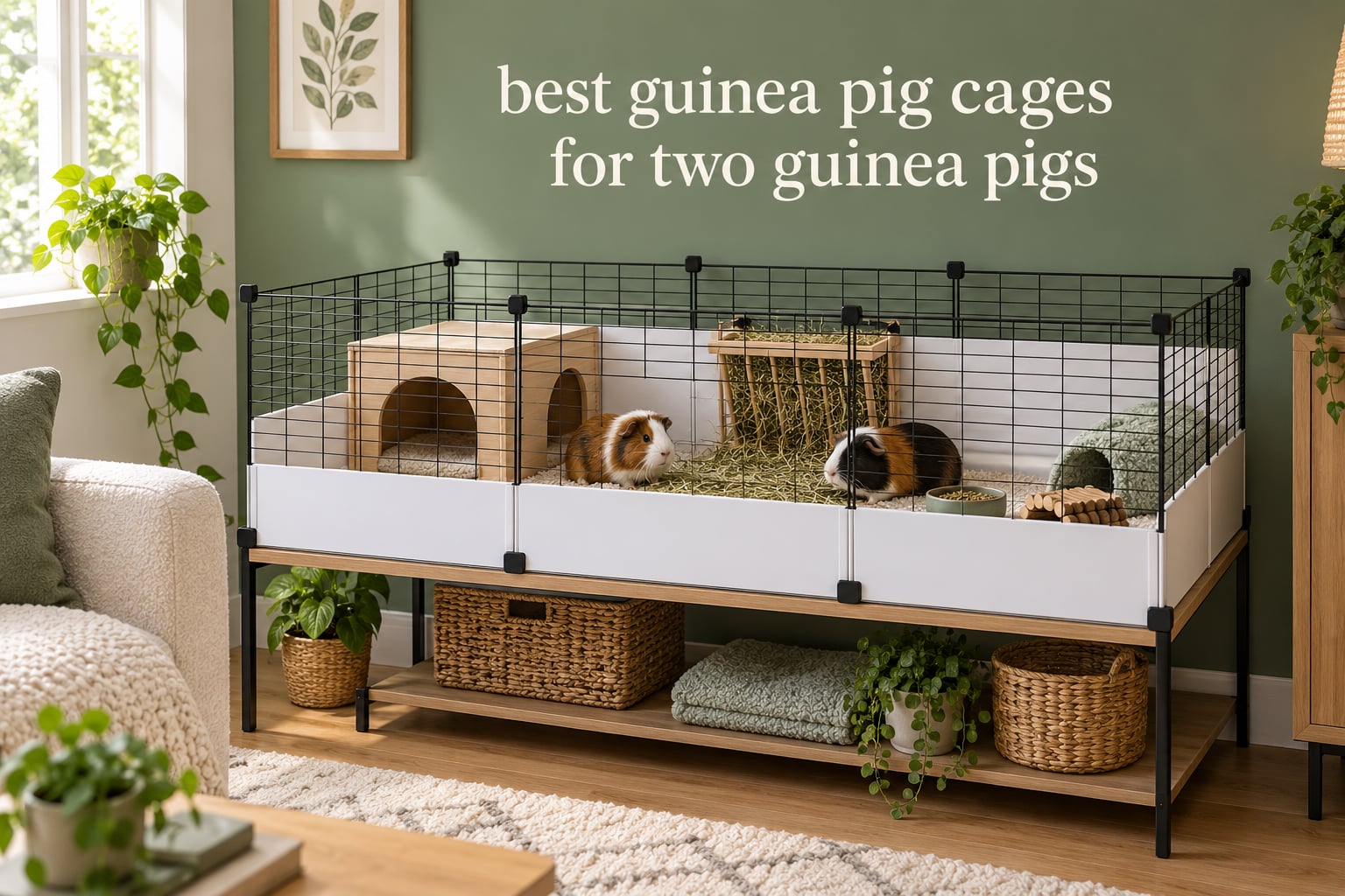 best guinea pig cages for two guinea pigs