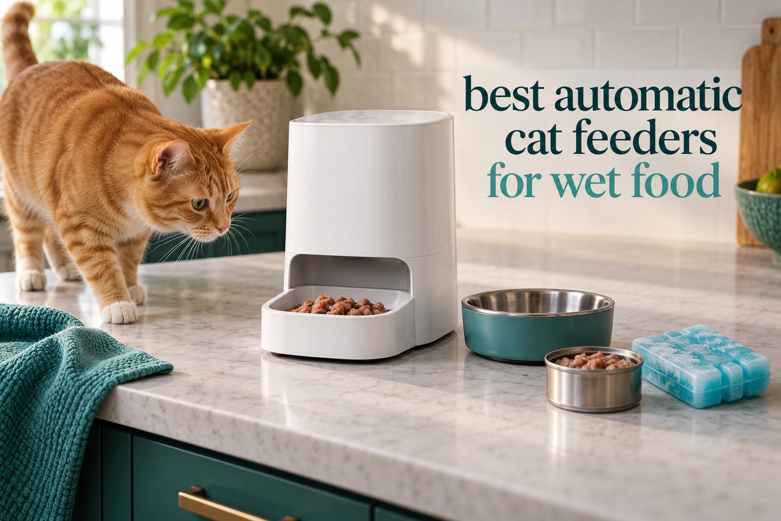 best automatic cat feeders for wet food
