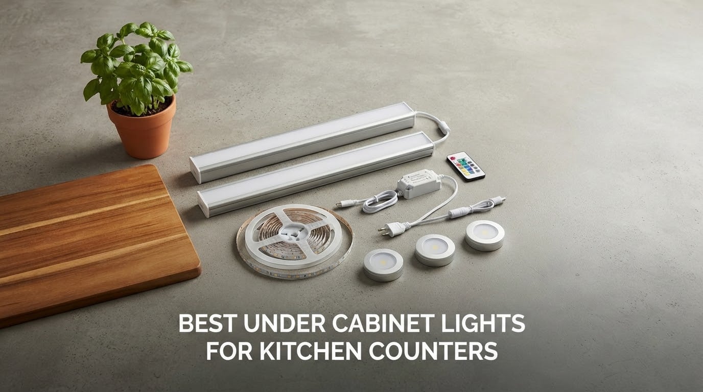 best under cabinet lights for kitchen counters